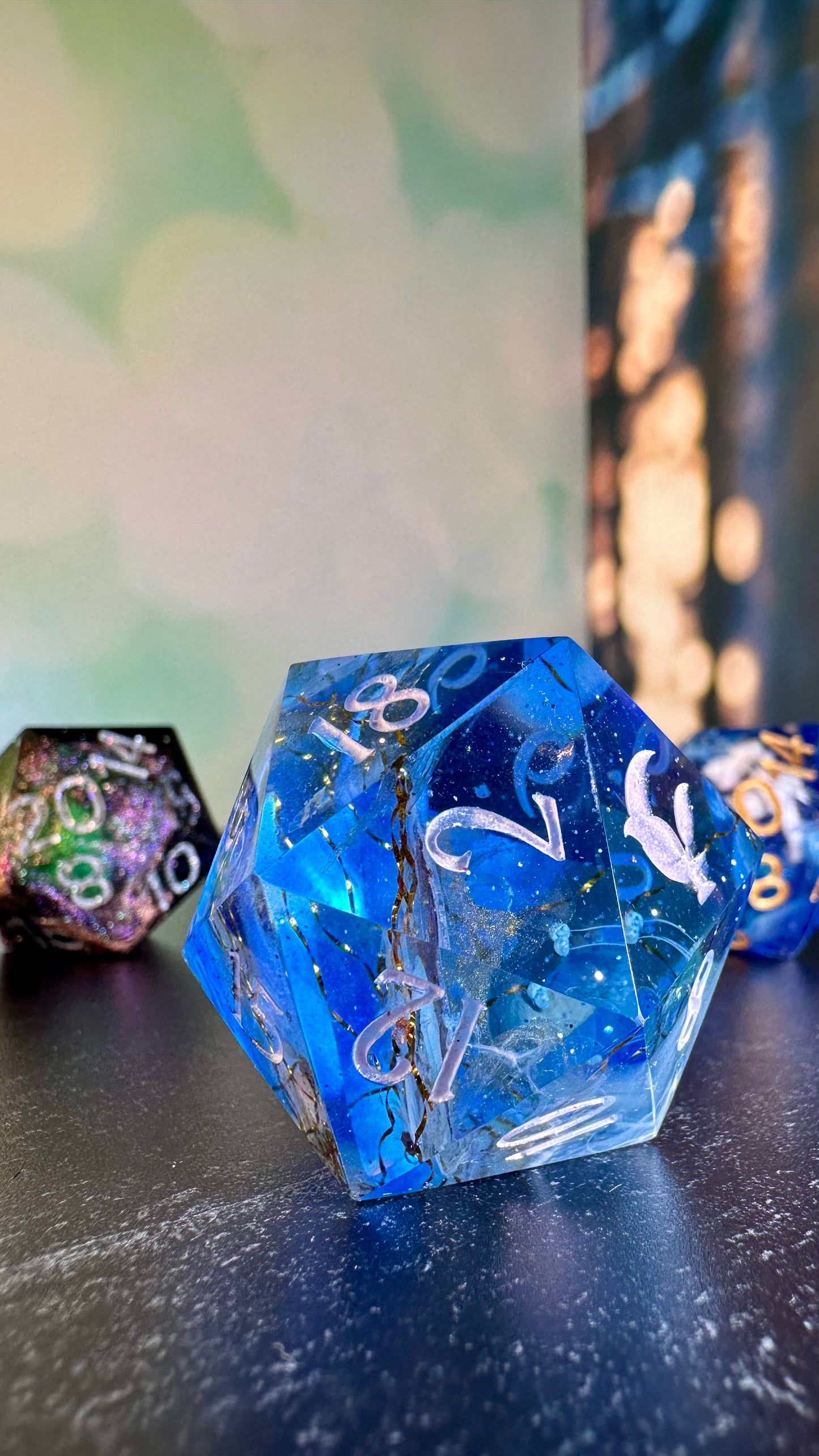 Hades Wish- 40 MM Logo d20 Chonk