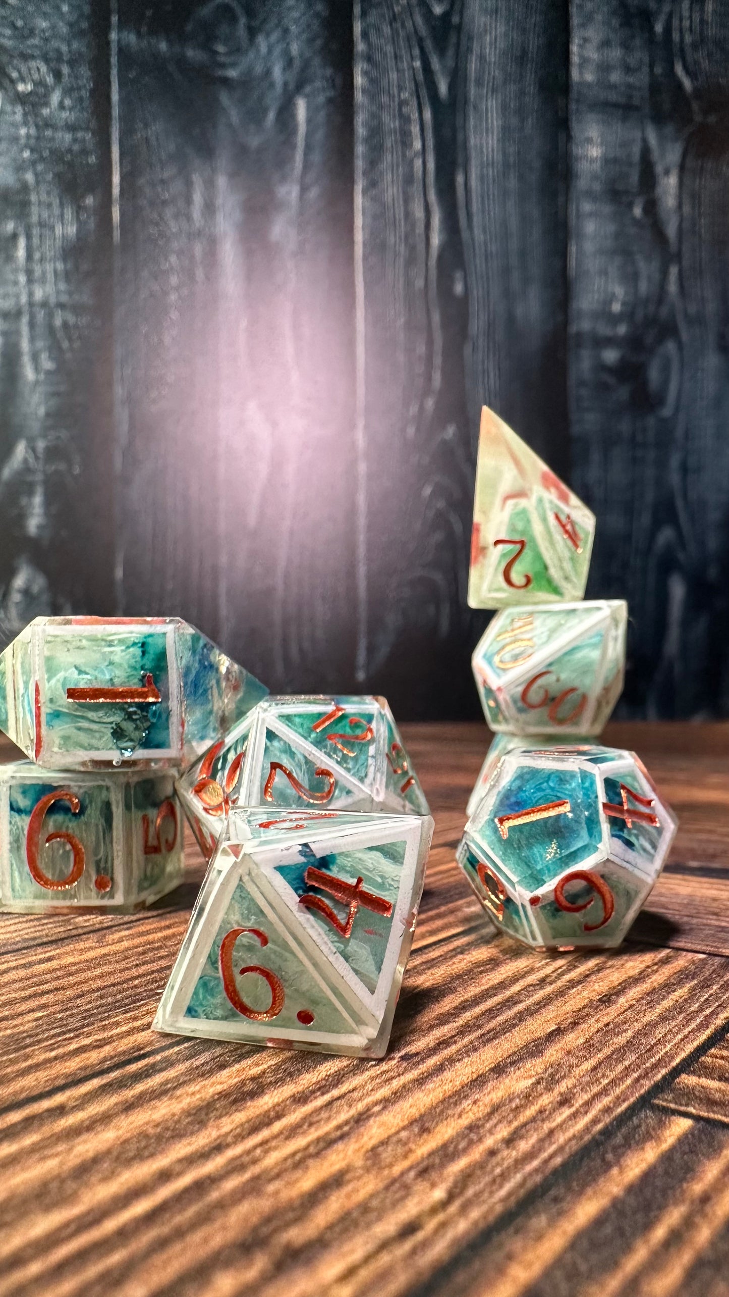 Elide Lochan-7 piece polyhedral dice set