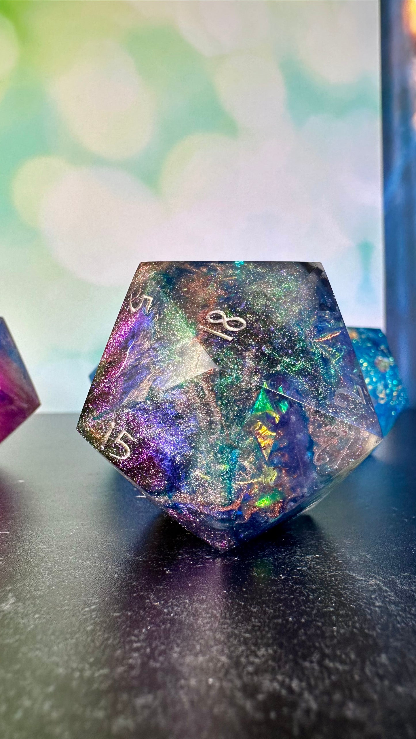 The Cauldron 60 MM Logo d20 Paperweight Chonk (Beta) Pobody's Nerfect