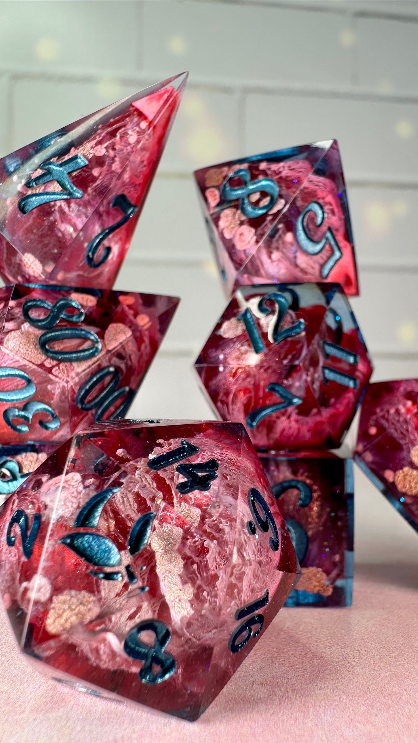 Billy Maximoff-8 piece polyhedral dice set (Large)