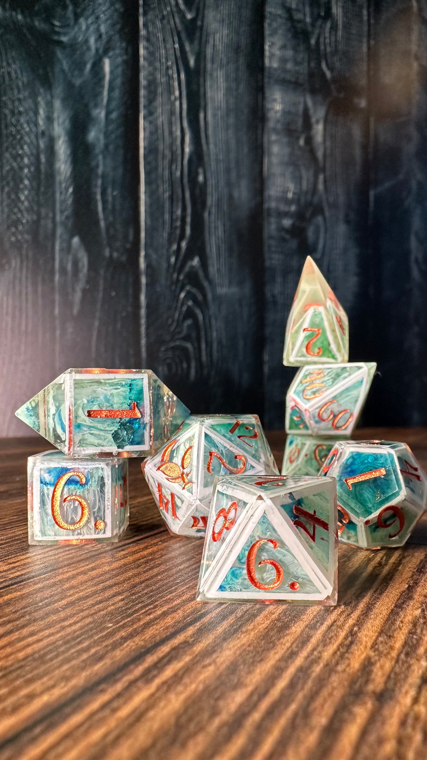 Elide Lochan-7 piece polyhedral dice set