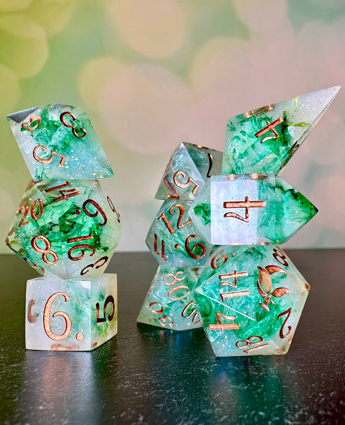 To Whatever End - 8 piece polyhedral dice set