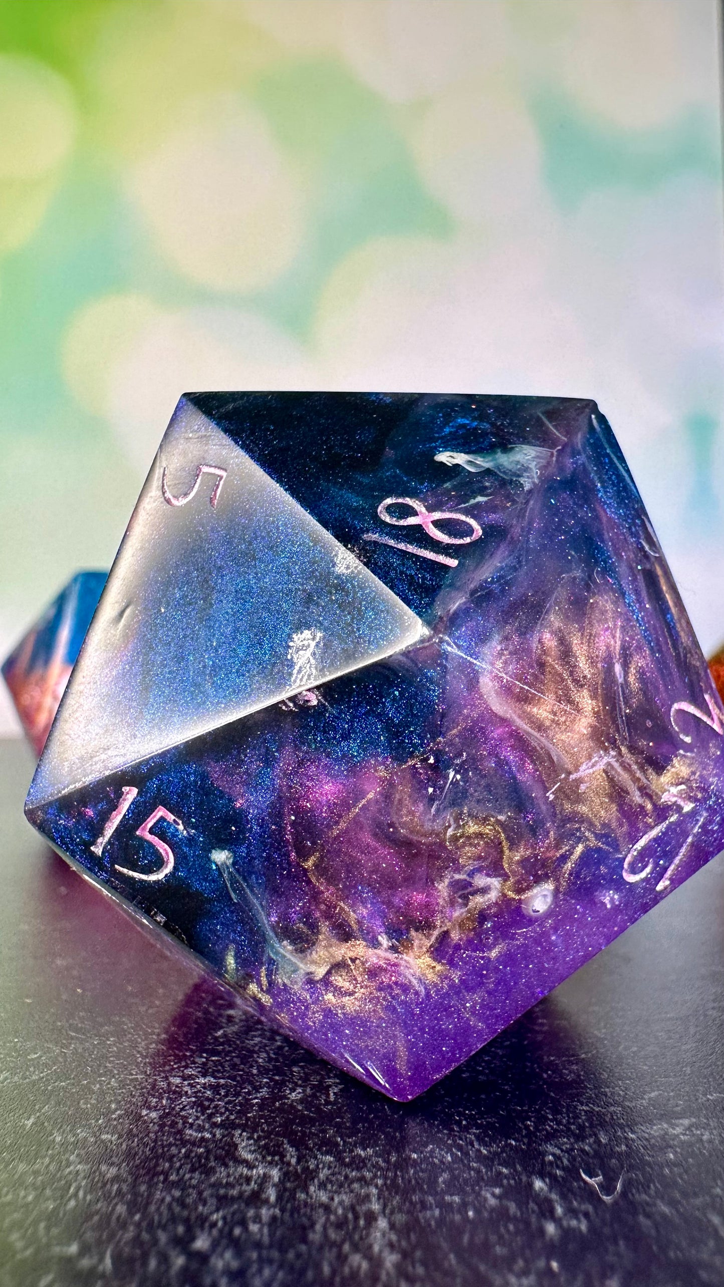 The Most Handsome High Lord- 60 MM Logo d20 Paperweight Chonk (Beta) Pobody's Nerfect