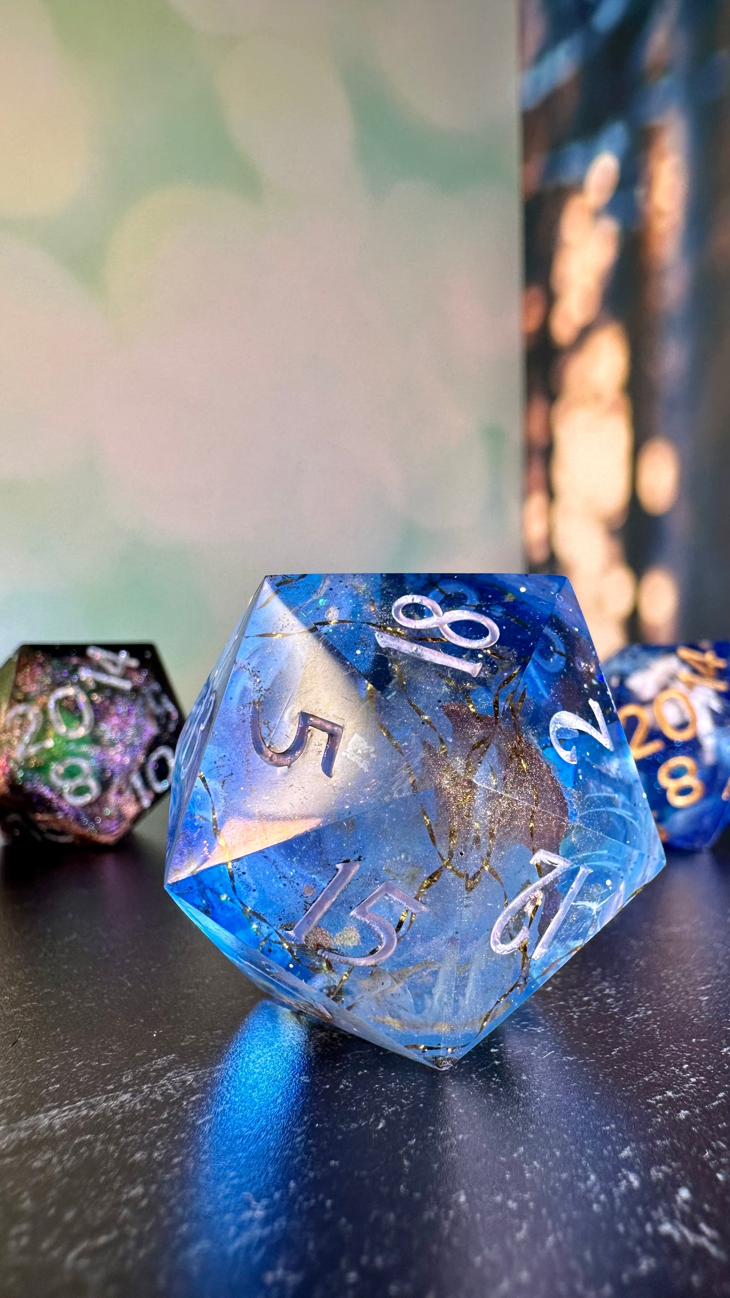 Hades Wish- 40 MM Logo d20 Chonk