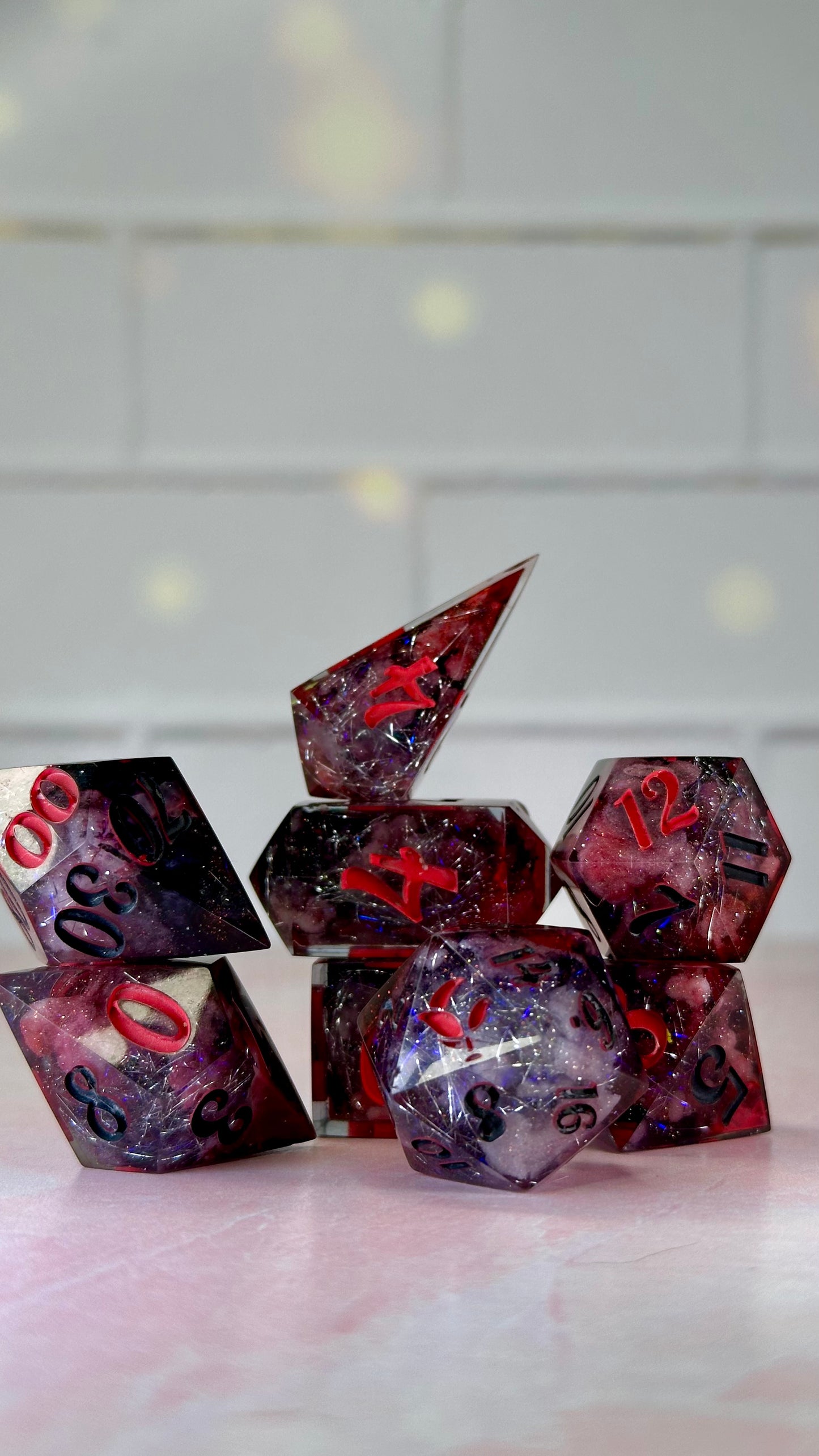 The Stranger -8 piece polyhedral dice set (Large)