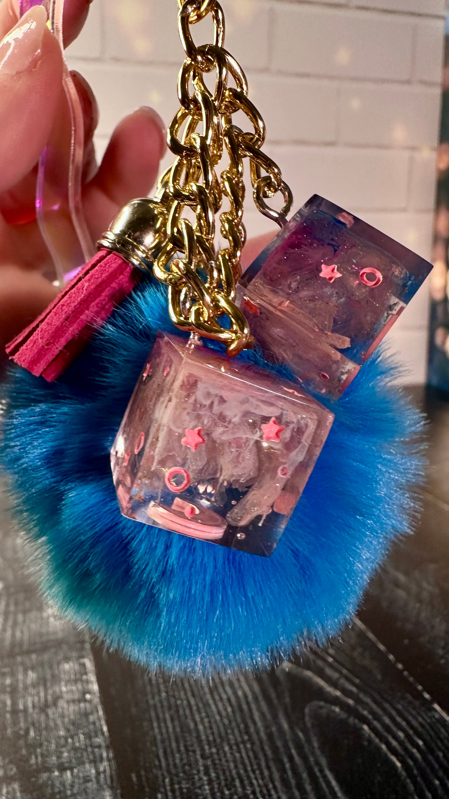 Every Drop I Drink Bag Charm