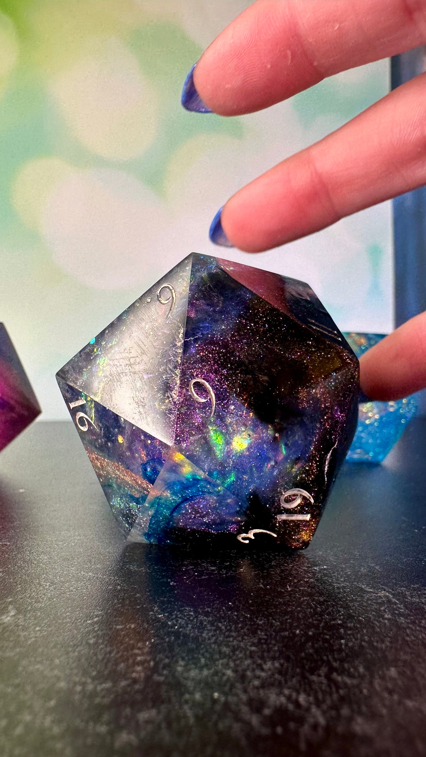 The Cauldron 60 MM Logo d20 Paperweight Chonk (Beta) Pobody's Nerfect