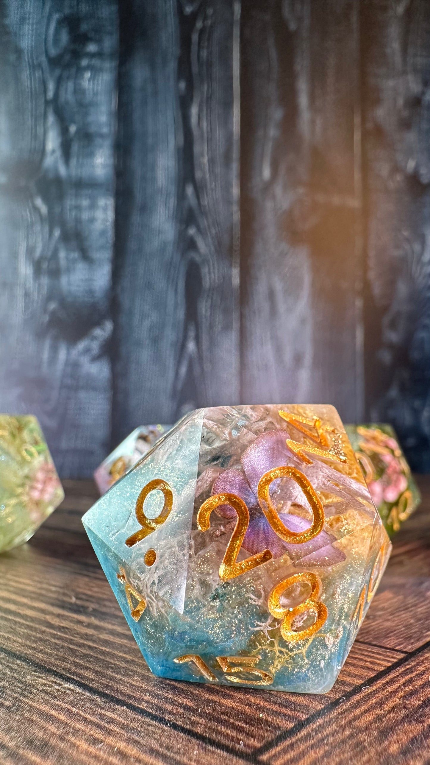 Purple Butterfly- 35 MM Logo d20 Chonk-Pobody’s Nerfect