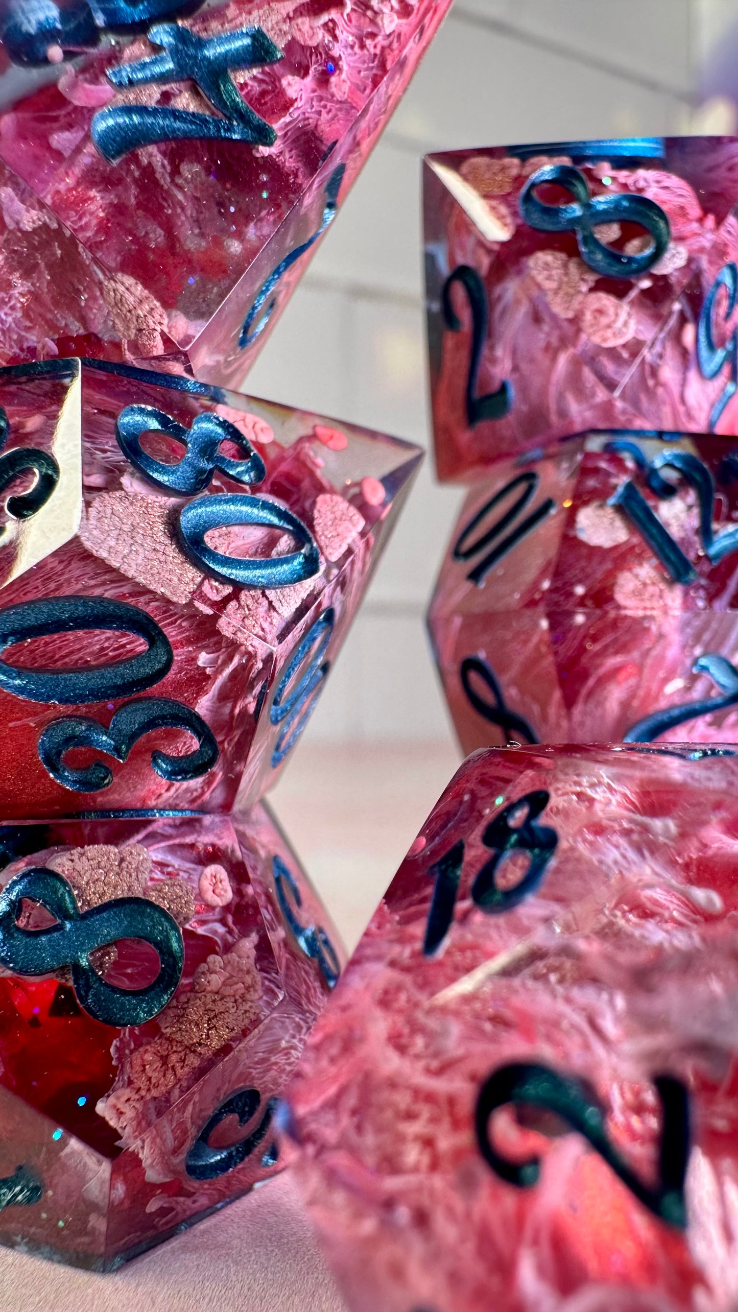 Billy Maximoff-8 piece polyhedral dice set (Large)