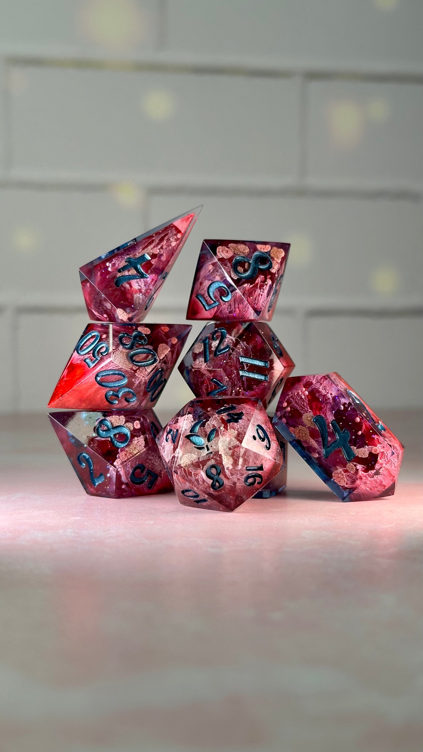 Billy Maximoff-8 piece polyhedral dice set (Large)