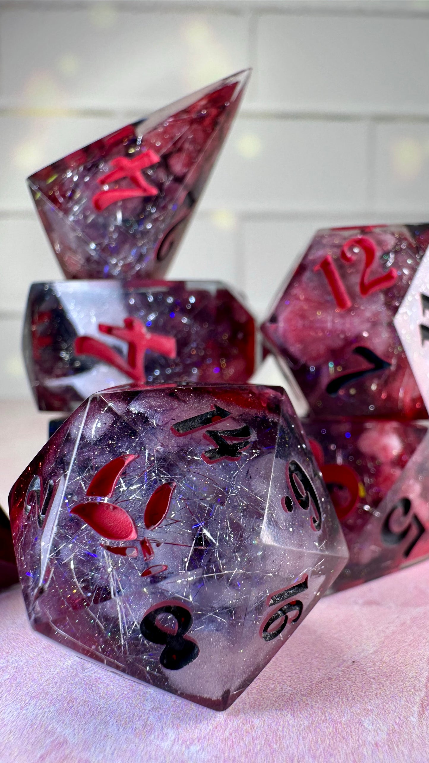 The Stranger -8 piece polyhedral dice set (Large)