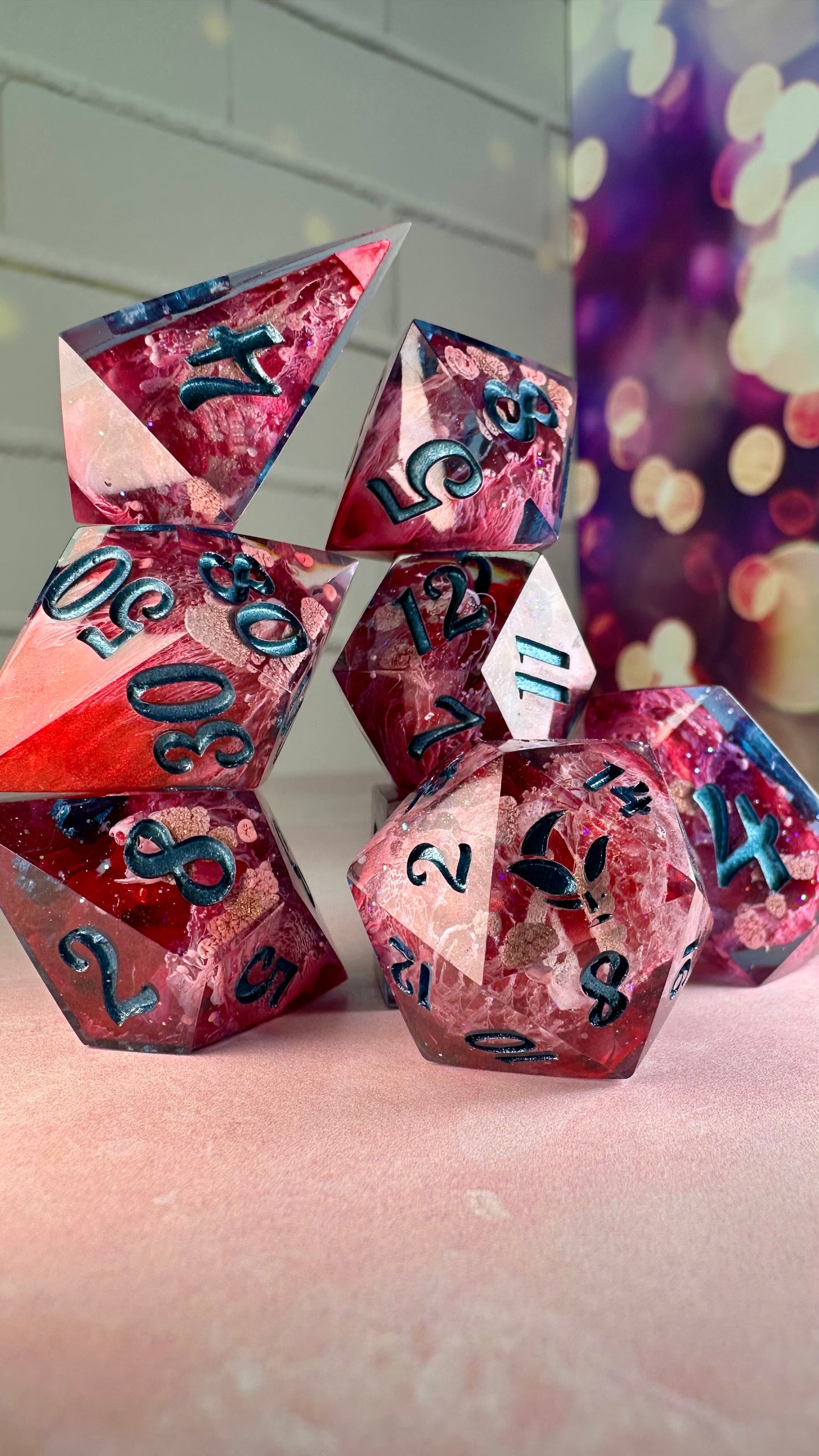 Billy Maximoff-8 piece polyhedral dice set (Large)