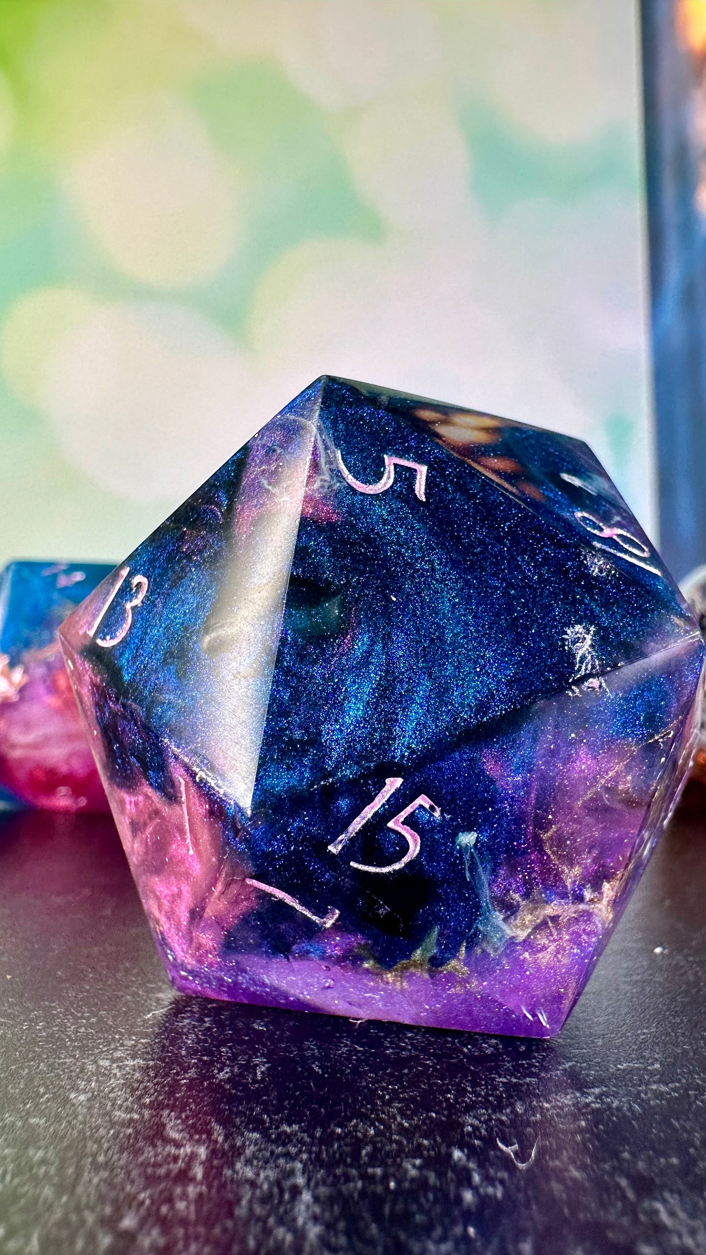 The Most Handsome High Lord- 60 MM Logo d20 Paperweight Chonk (Beta) Pobody's Nerfect