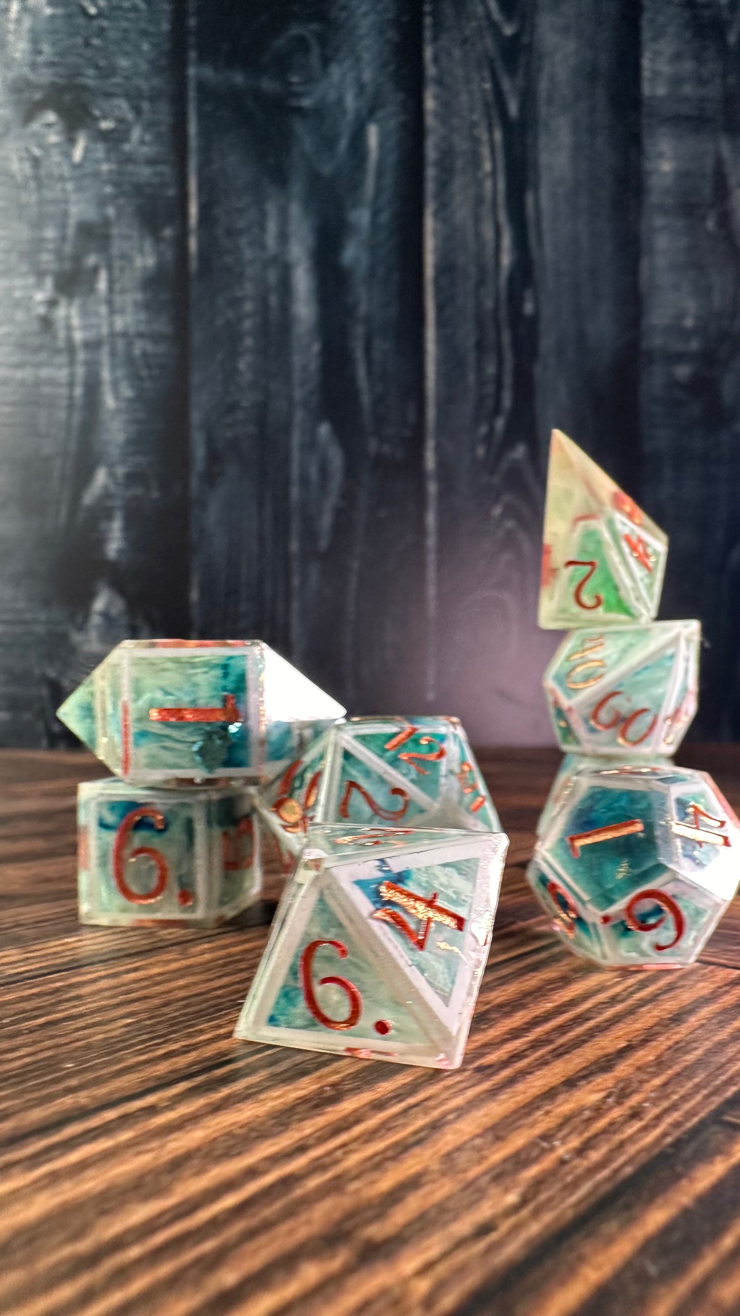 Elide Lochan-7 piece polyhedral dice set