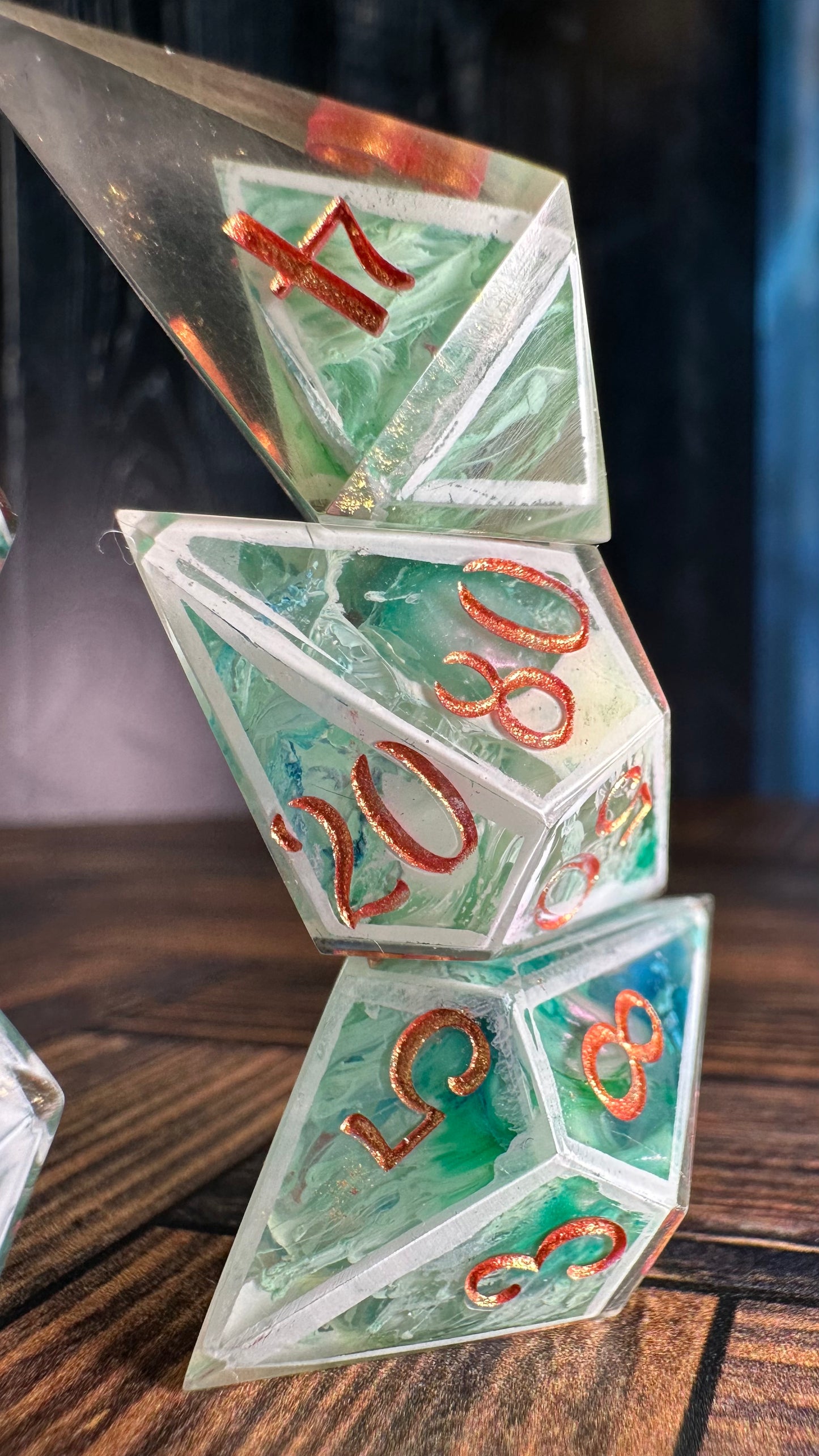 Elide Lochan-7 piece polyhedral dice set