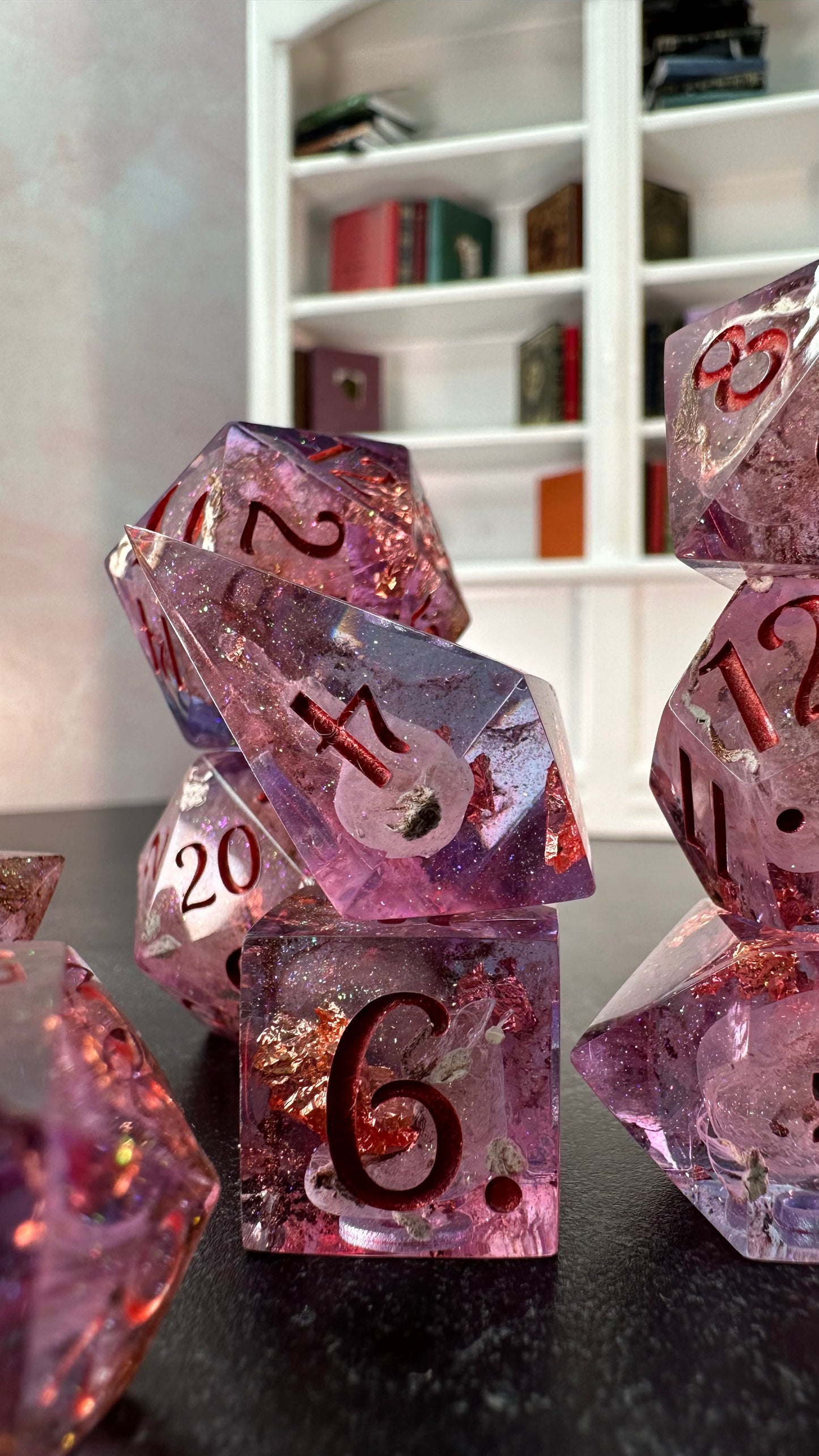 Cassian- 8 piece polyhedral dice set