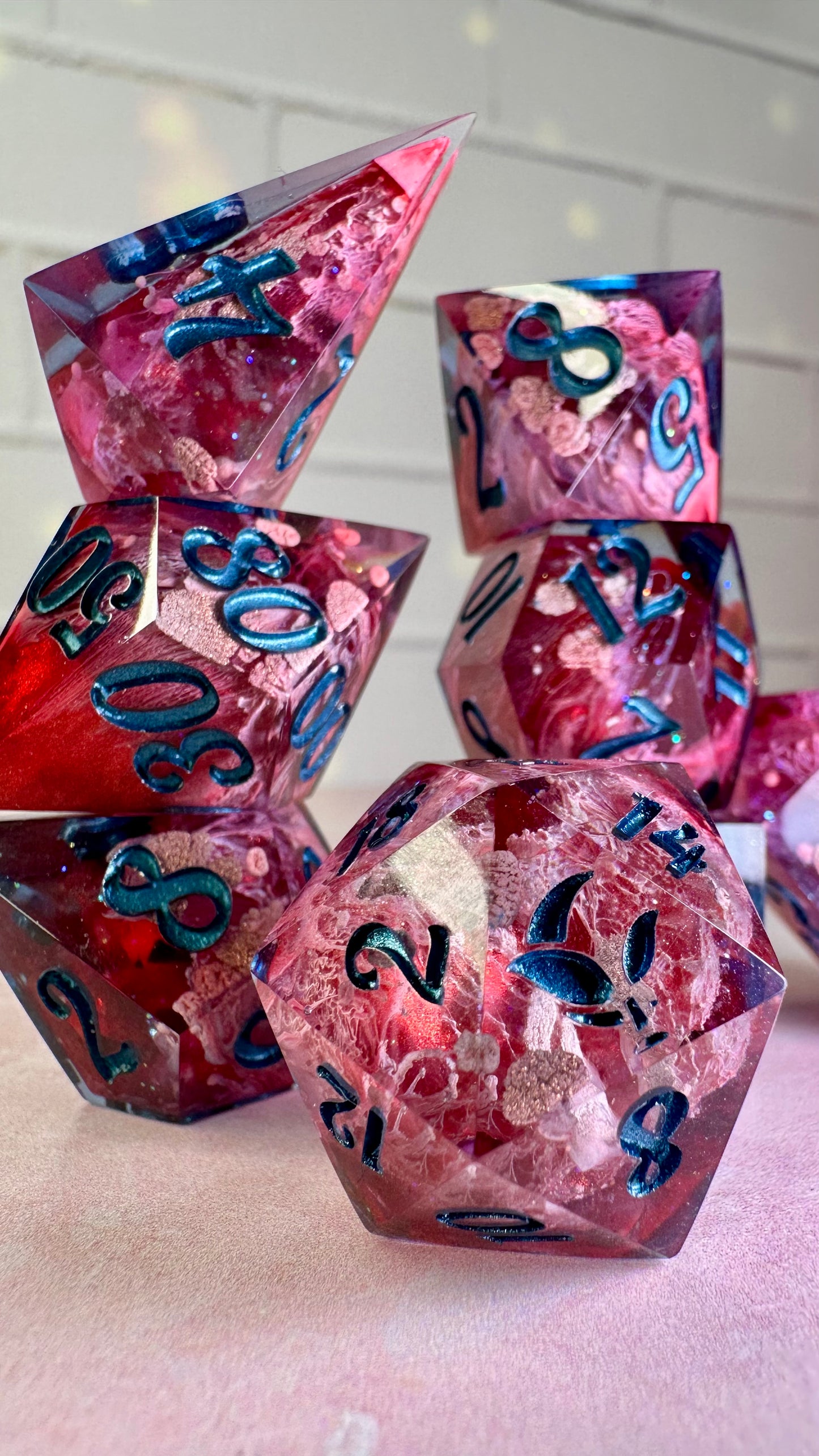 Billy Maximoff-8 piece polyhedral dice set (Large)