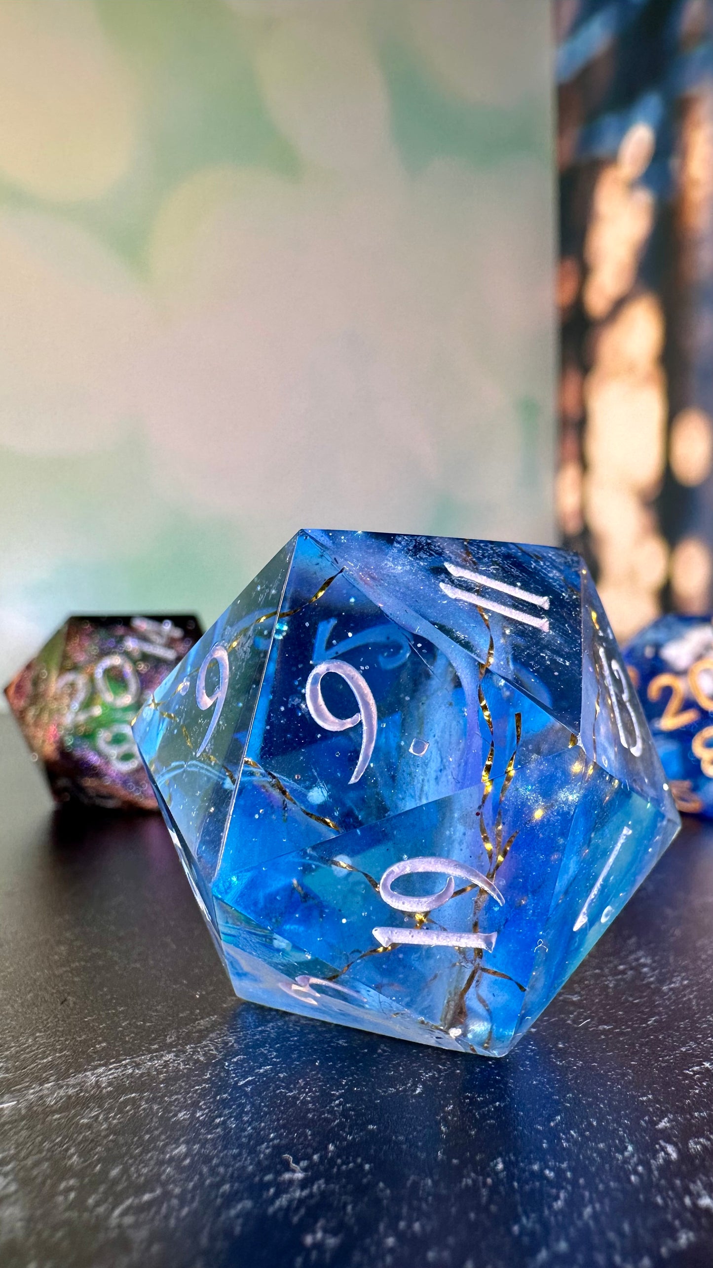 Hades Wish- 40 MM Logo d20 Chonk