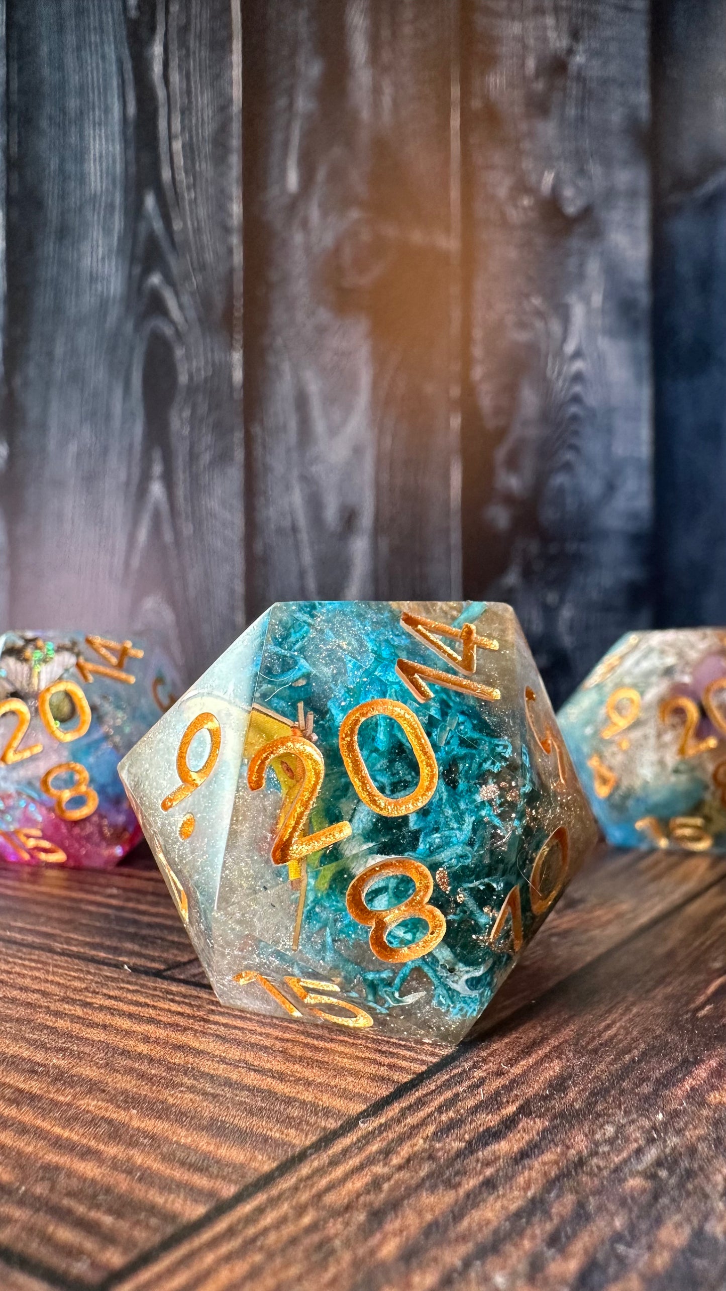 Yellow Butterfly- 35 MM Logo d20 Chonk-Pobody’s Nerfect