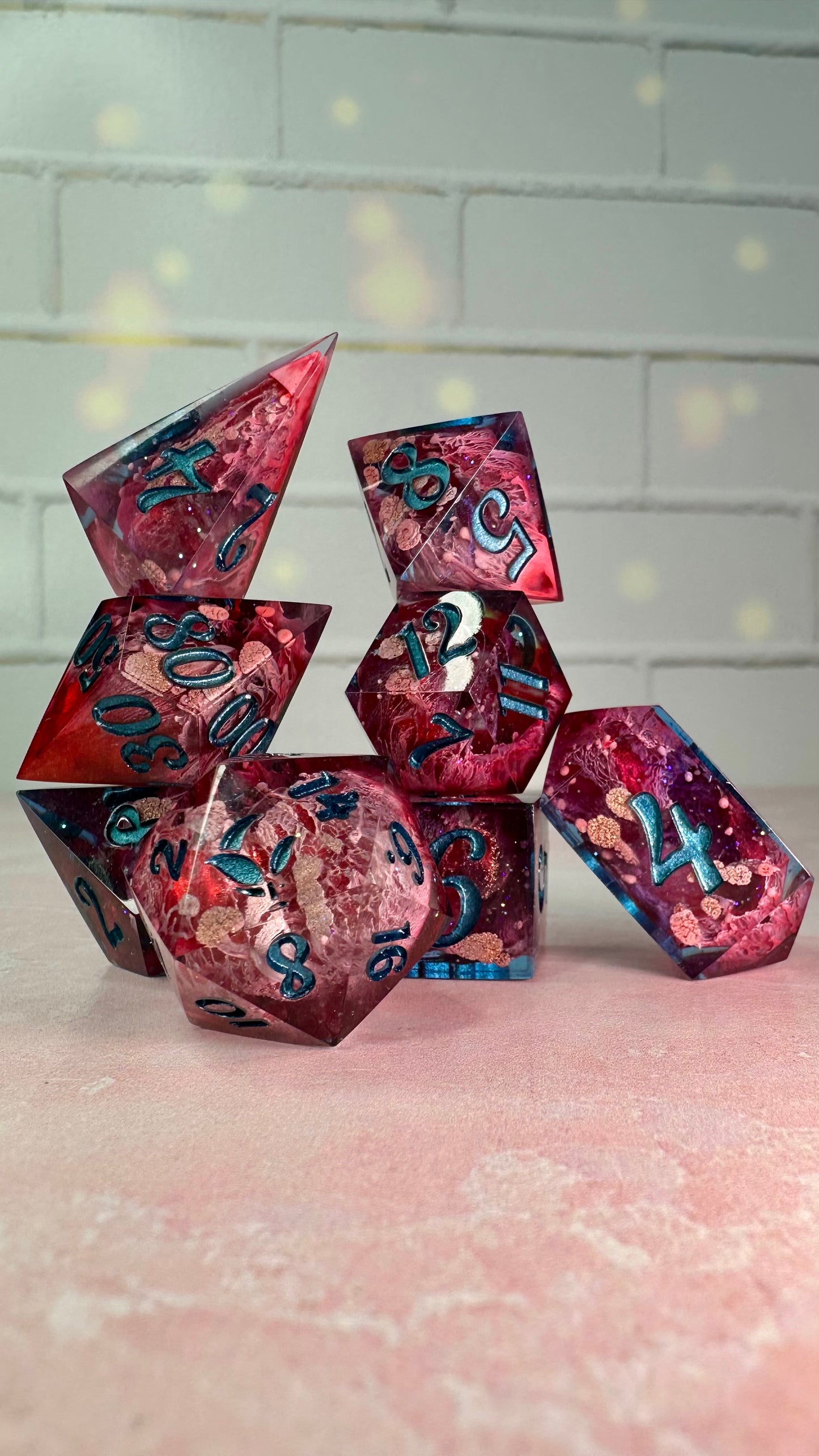Billy Maximoff-8 piece polyhedral dice set (Large)
