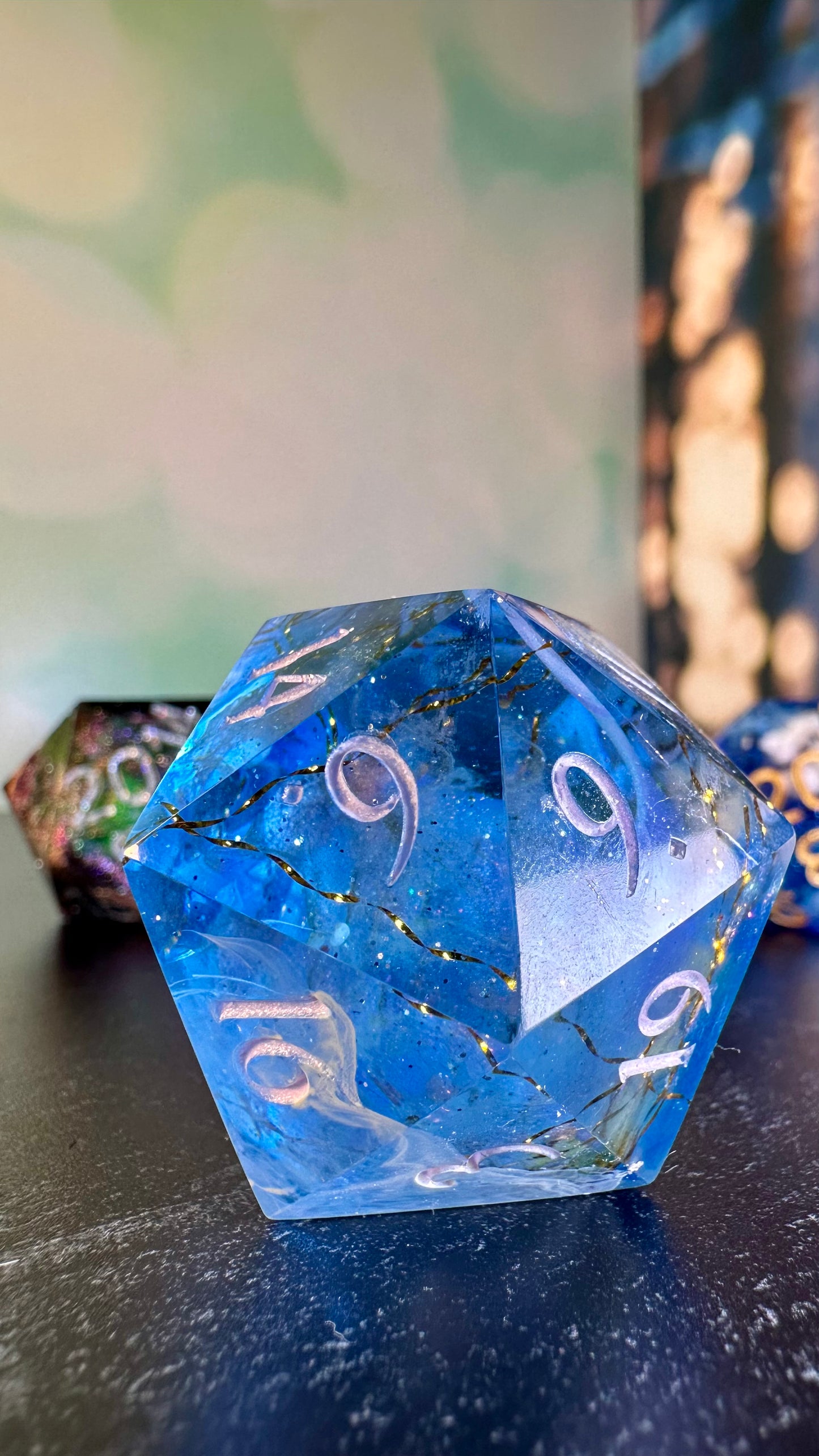 Hades Wish- 40 MM Logo d20 Chonk