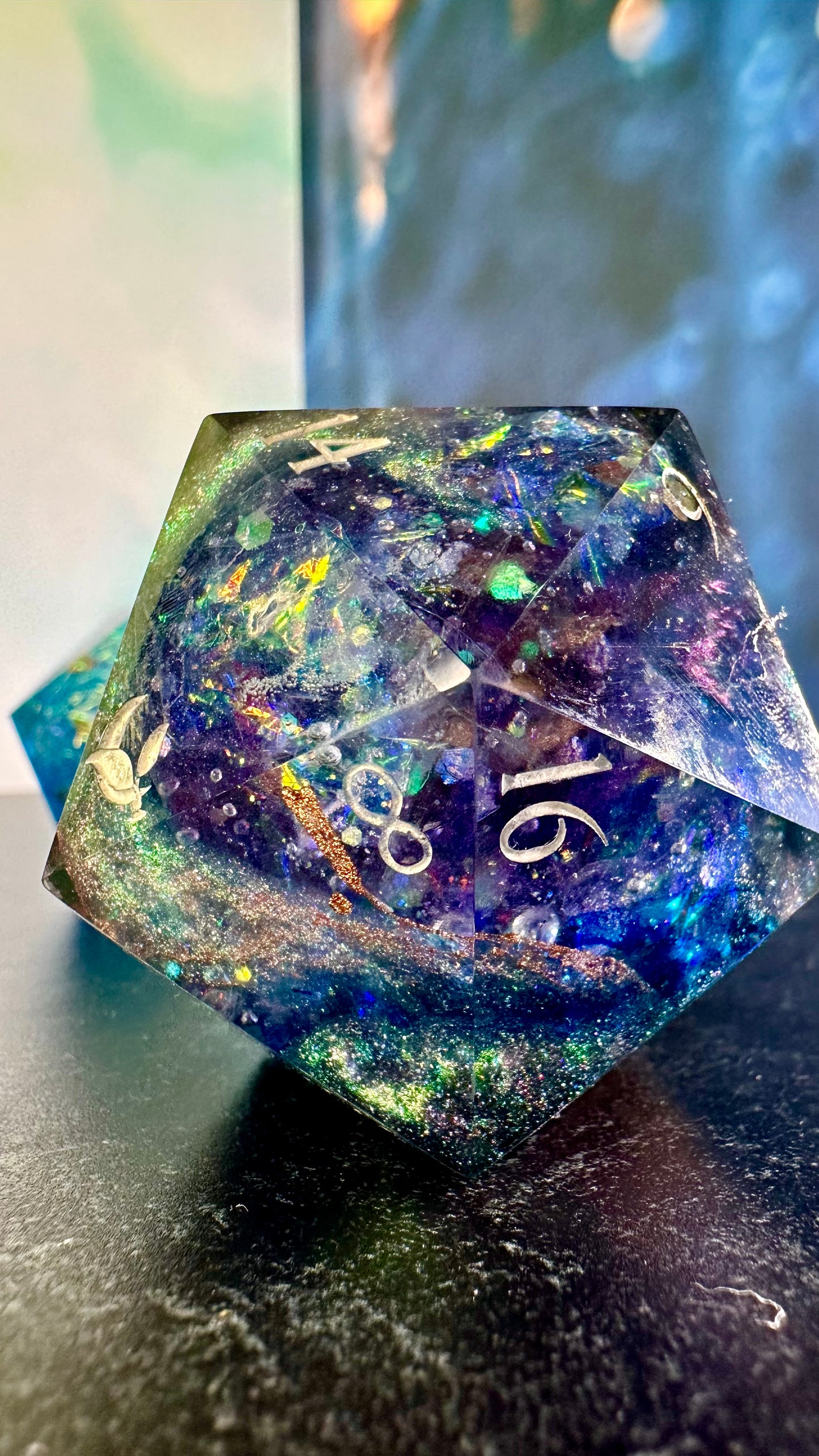 The Cauldron 60 MM Logo d20 Paperweight Chonk (Beta) Pobody's Nerfect