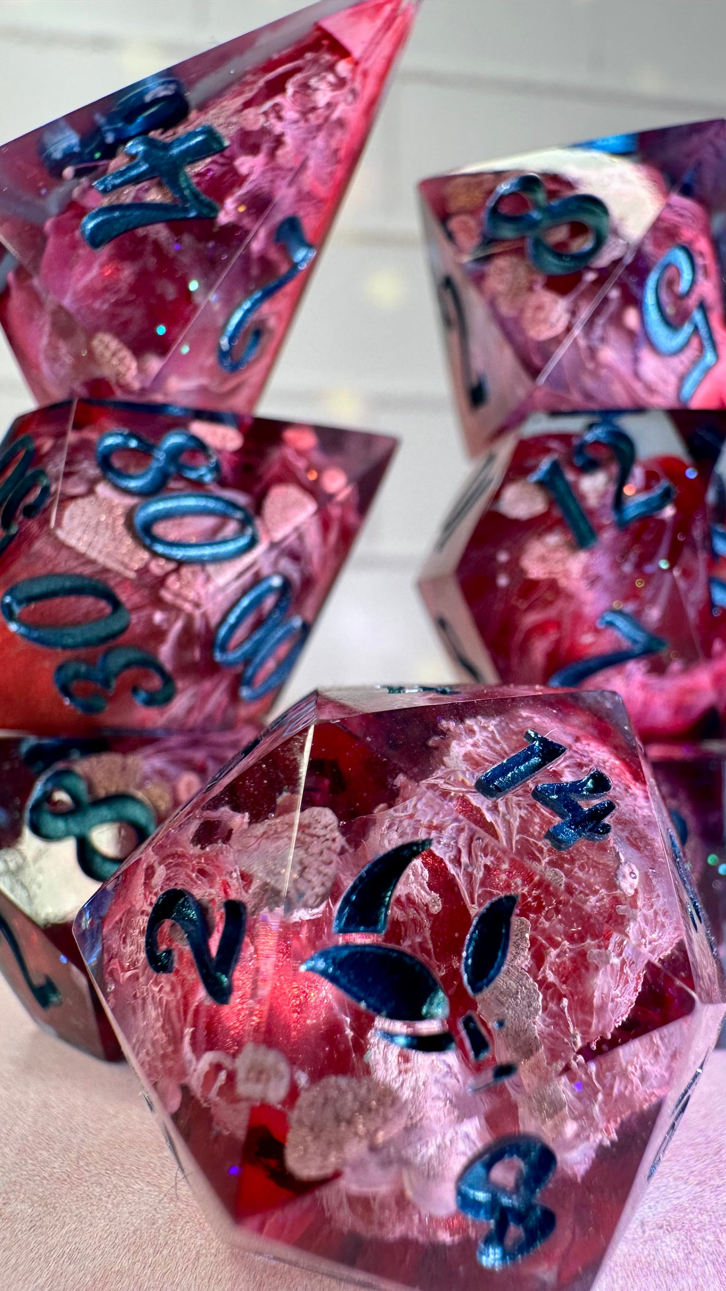 Billy Maximoff-8 piece polyhedral dice set (Large)