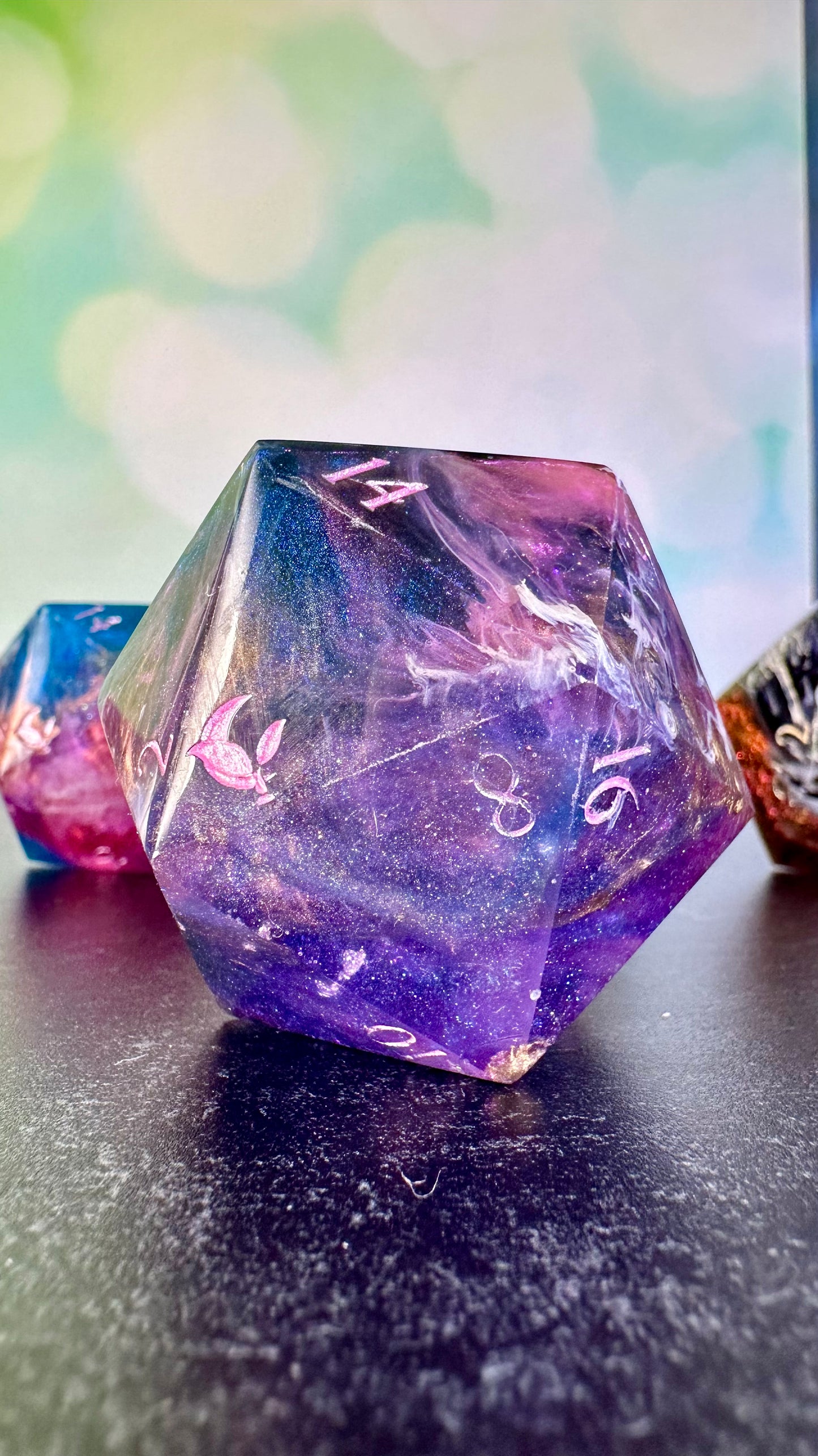 The Most Handsome High Lord- 60 MM Logo d20 Paperweight Chonk (Beta) Pobody's Nerfect