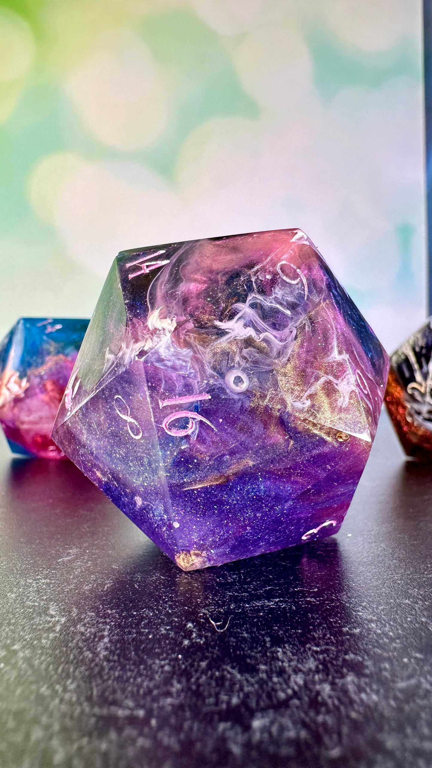 The Most Handsome High Lord- 60 MM Logo d20 Paperweight Chonk (Beta) Pobody's Nerfect