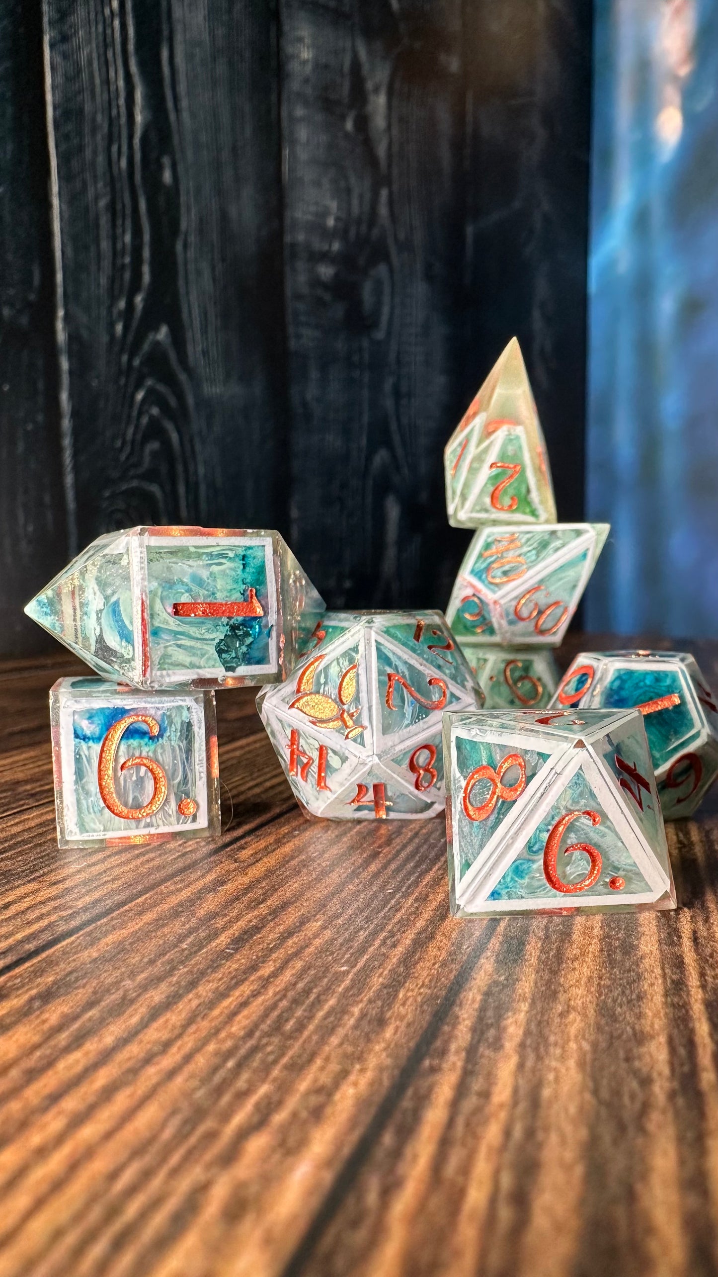 Elide Lochan-7 piece polyhedral dice set