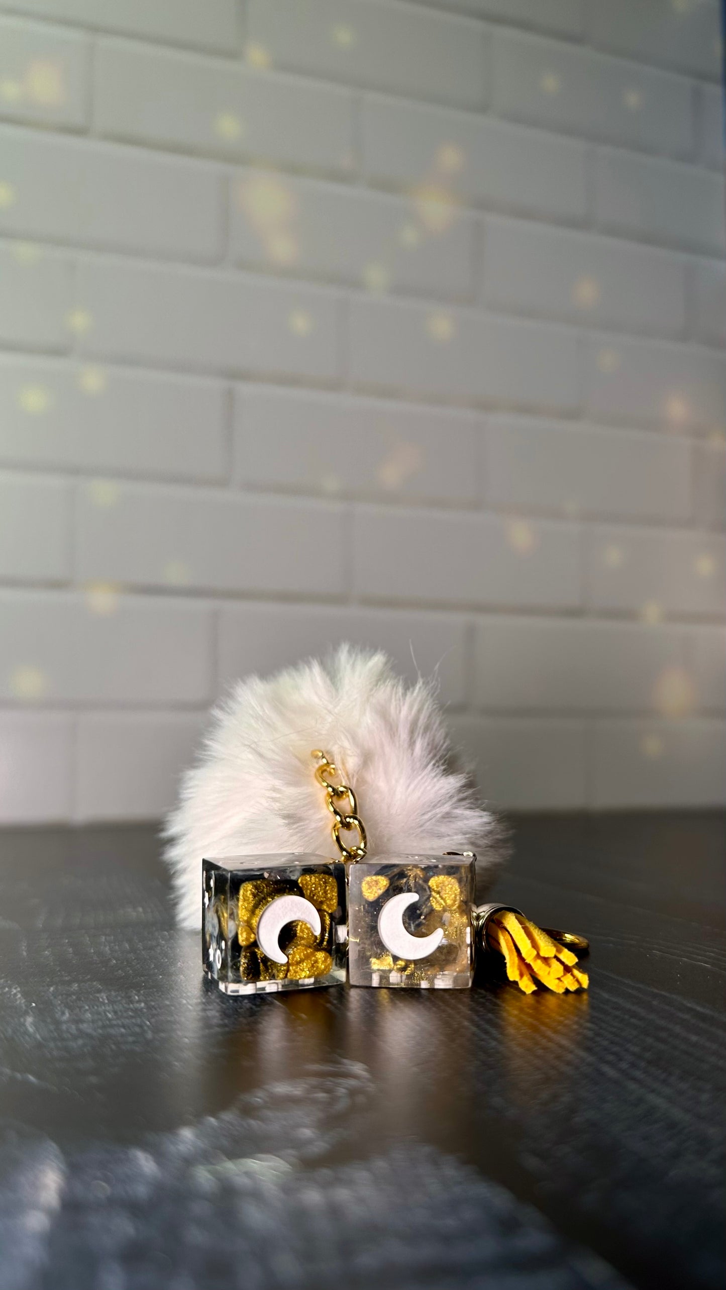 Golden Bag Charm