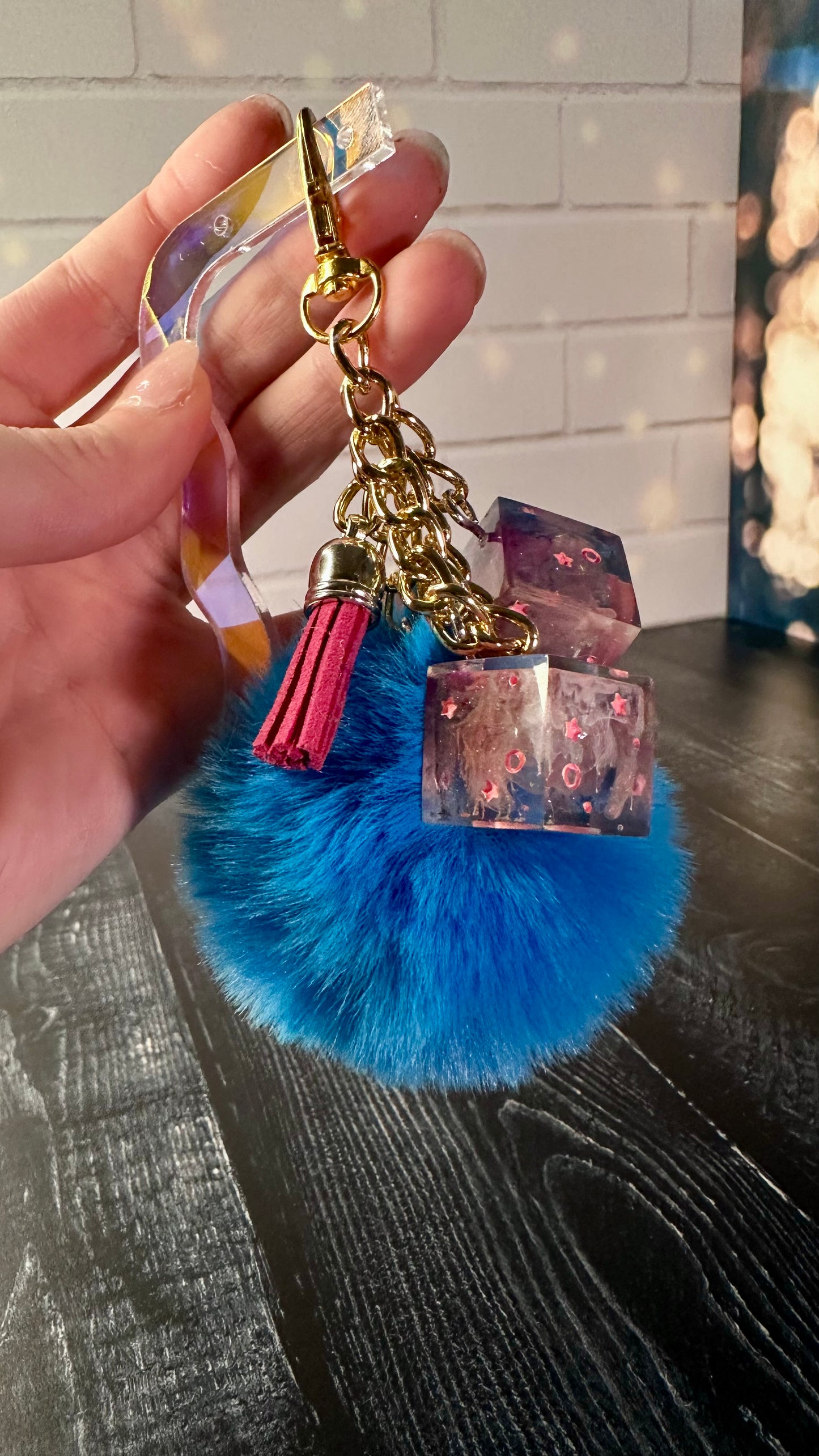 Every Drop I Drink Bag Charm