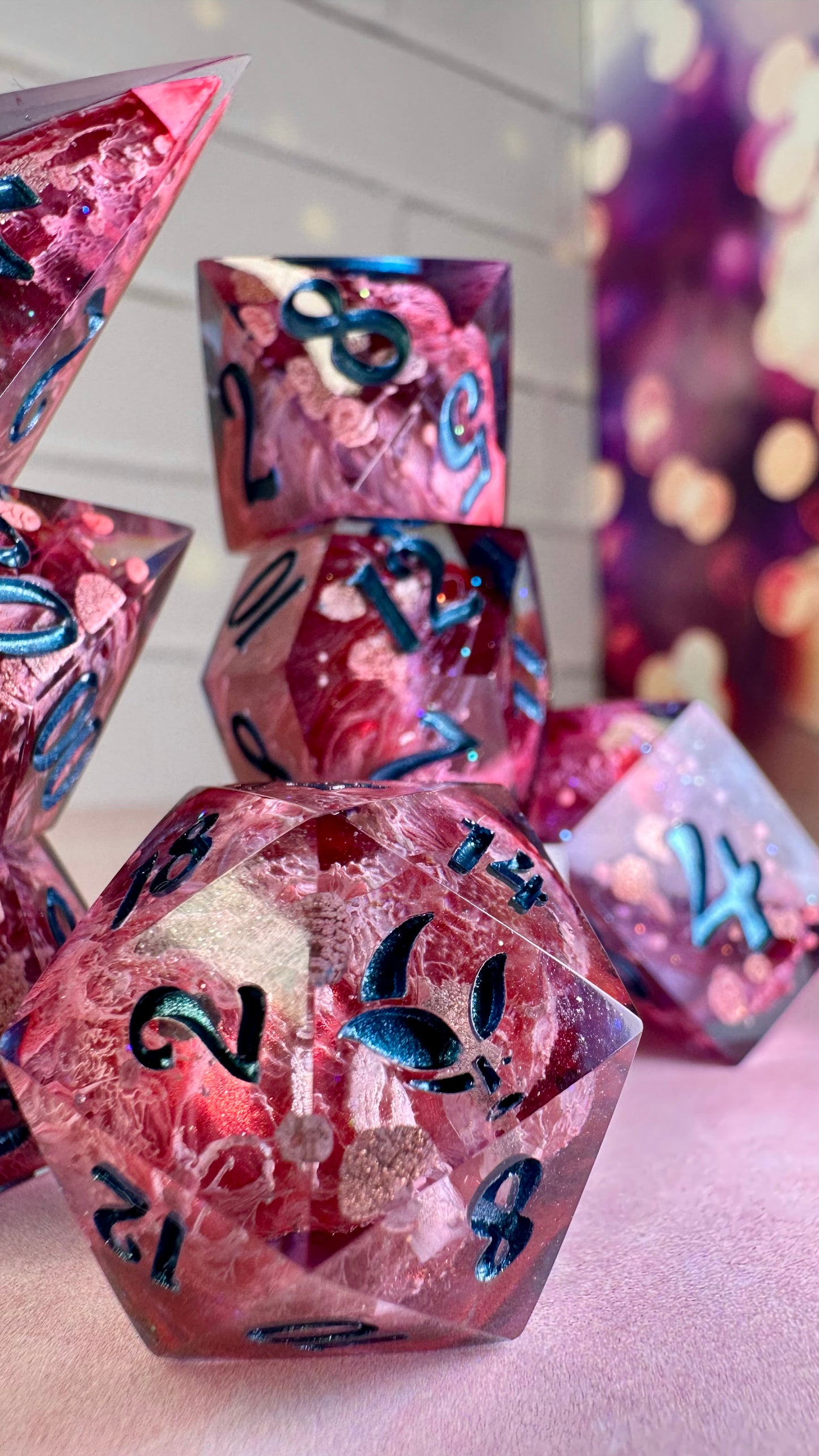 Billy Maximoff-8 piece polyhedral dice set (Large)