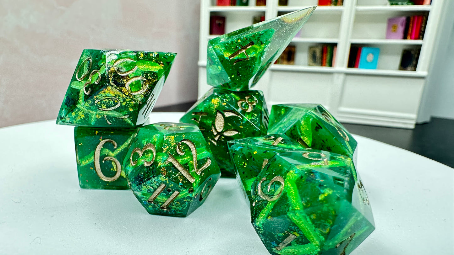 Tamlin's Revenge-8 piece polyhedral dice set