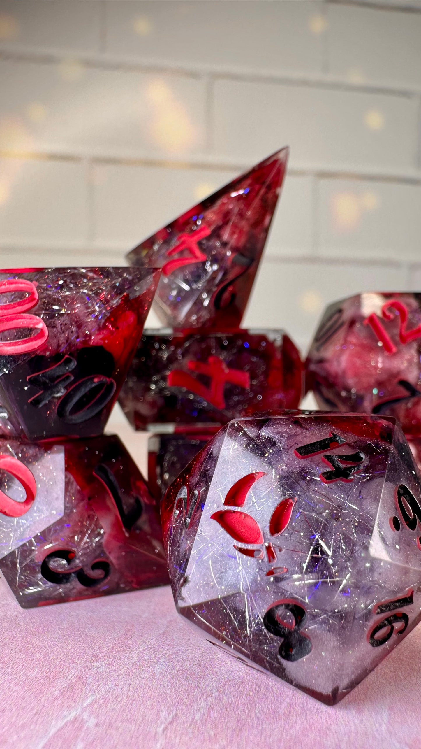 The Stranger -8 piece polyhedral dice set (Large)