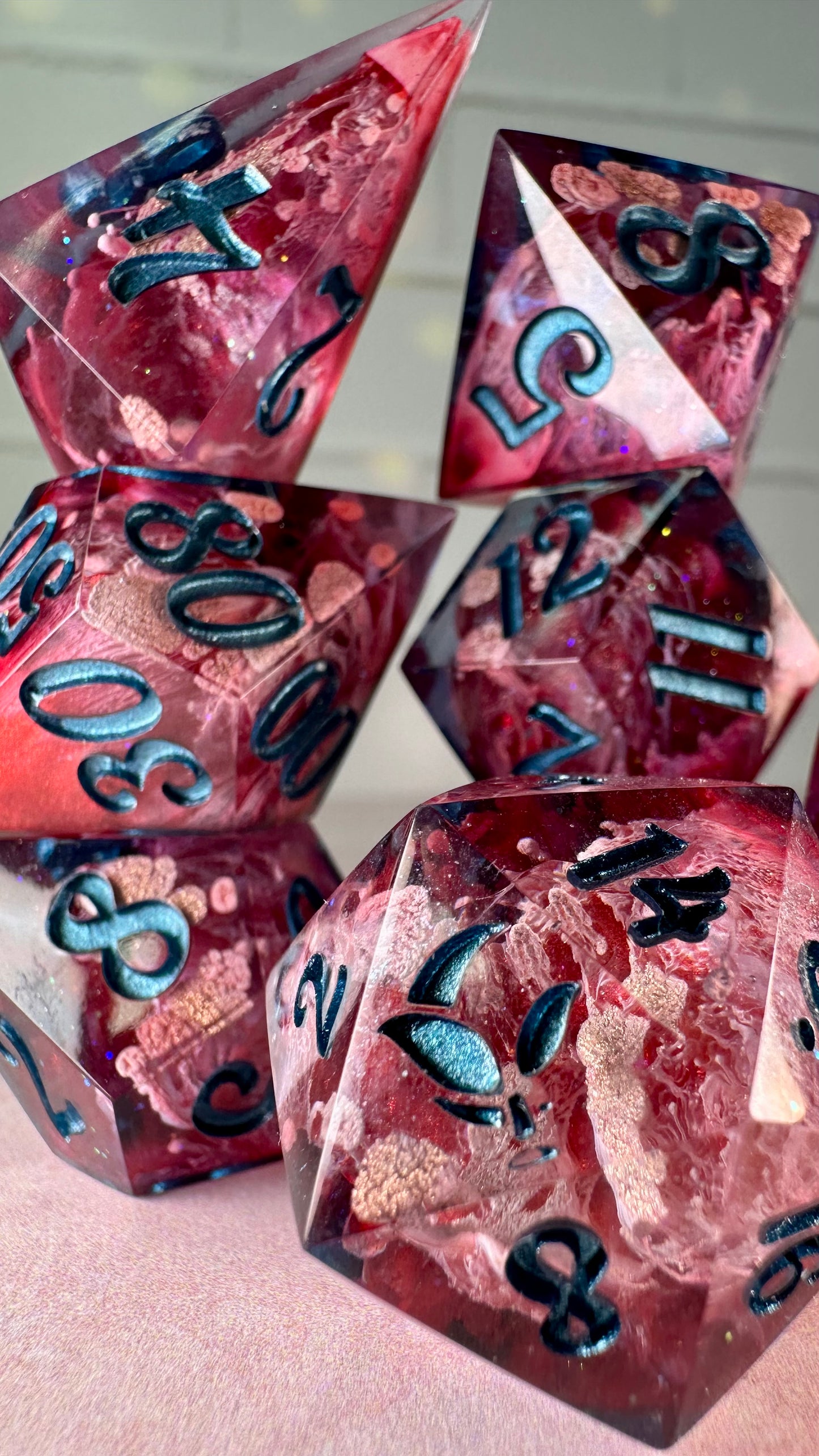 Billy Maximoff-8 piece polyhedral dice set (Large)