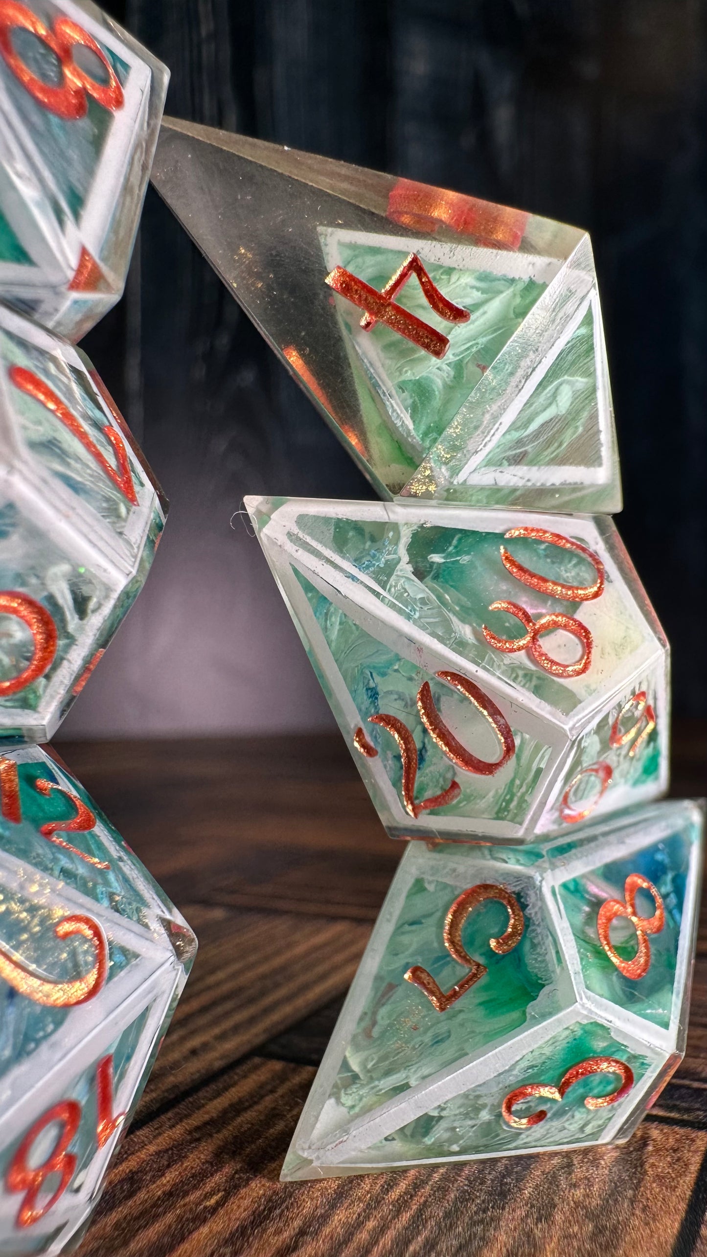 Elide Lochan-7 piece polyhedral dice set