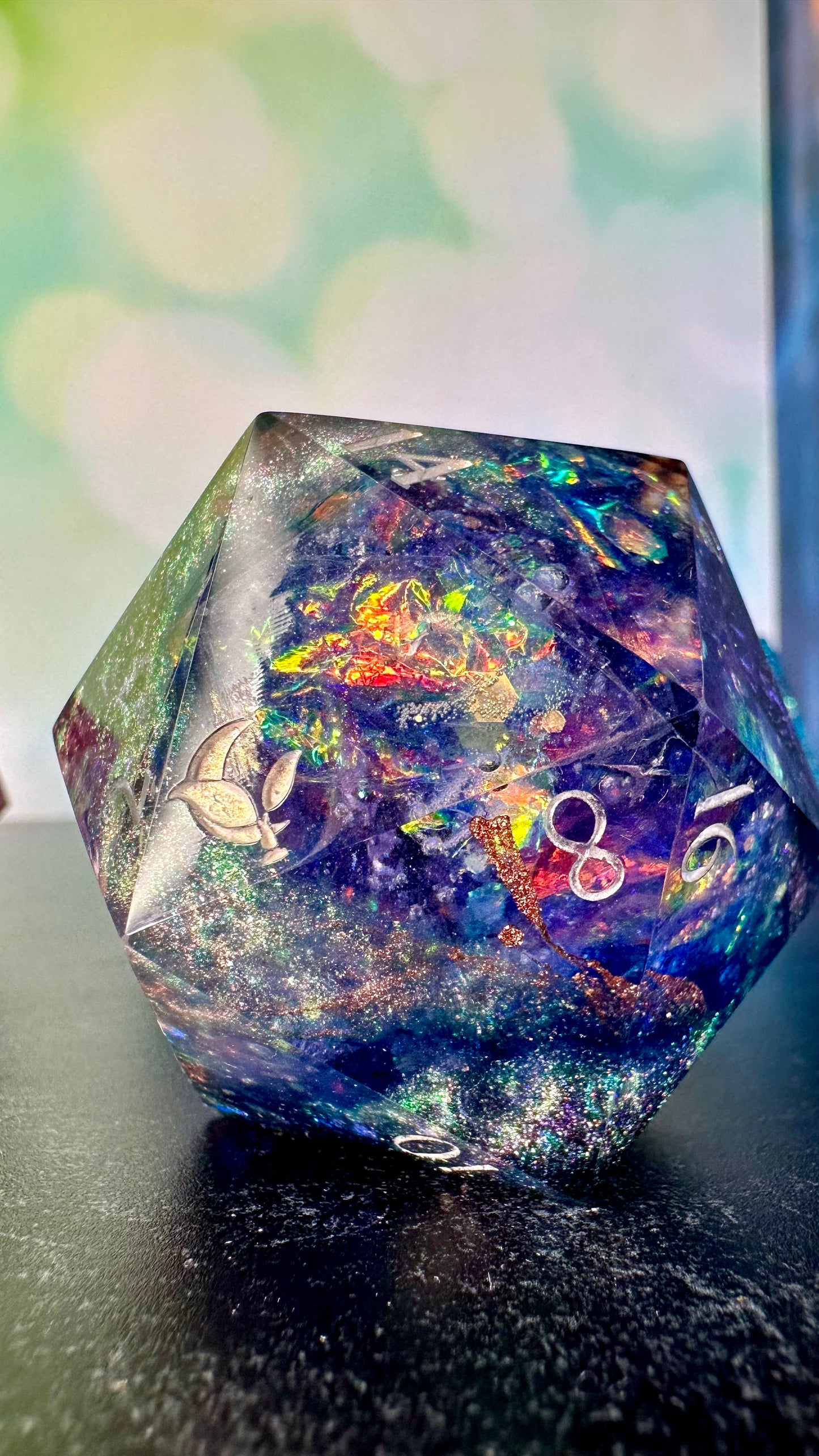 The Cauldron 60 MM Logo d20 Paperweight Chonk (Beta) Pobody's Nerfect