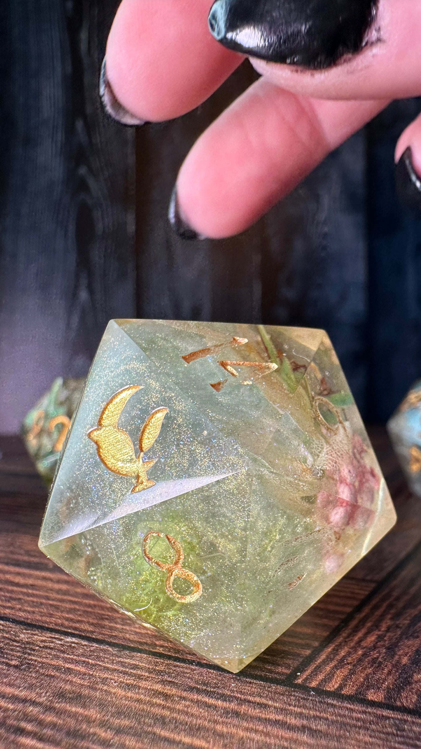 Butterfly 40mm- 40 MM Logo d20 Chonk-Pobody’s Nerfect