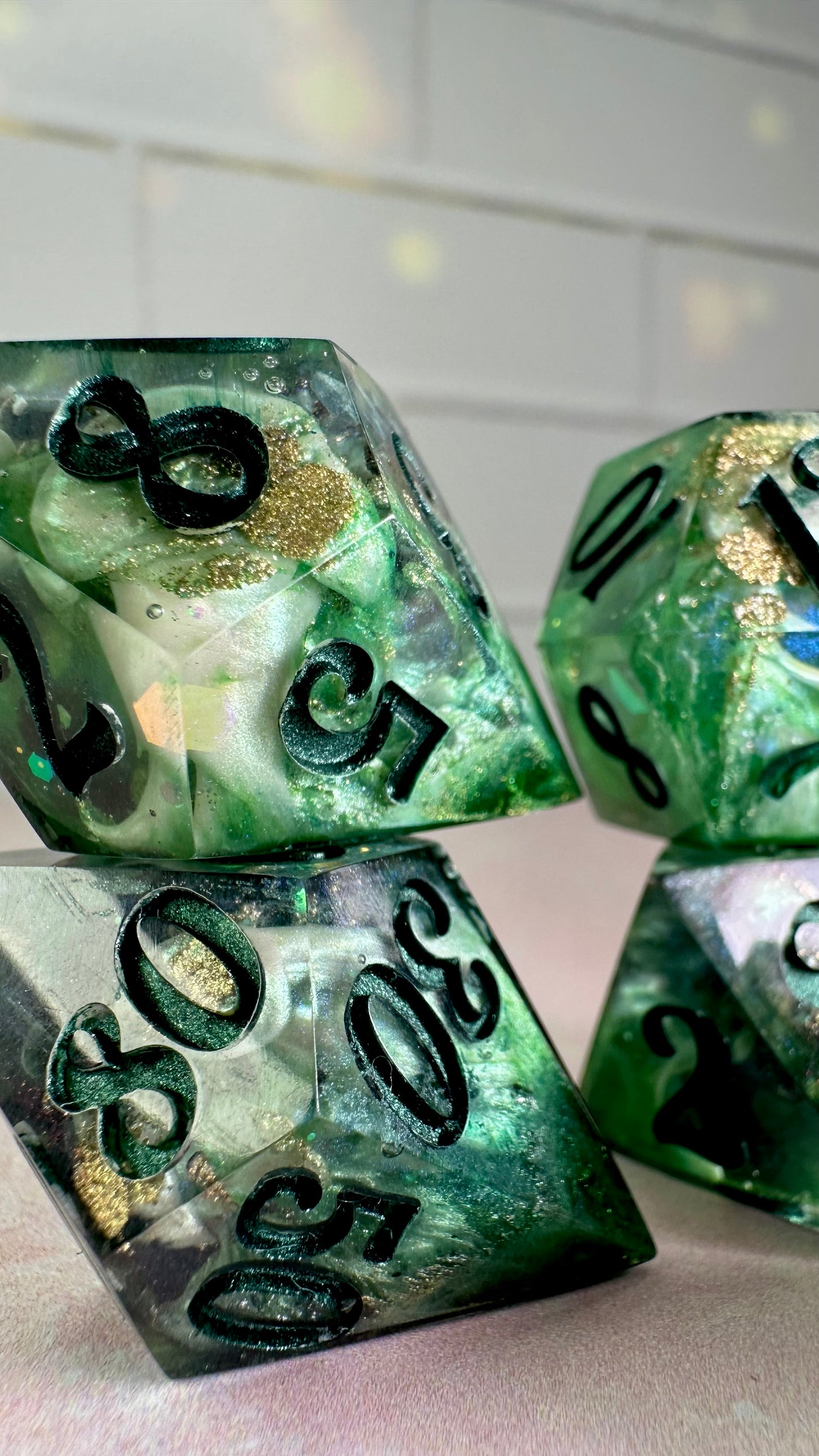 Rio Vidal-8 piece polyhedral dice set (Large)