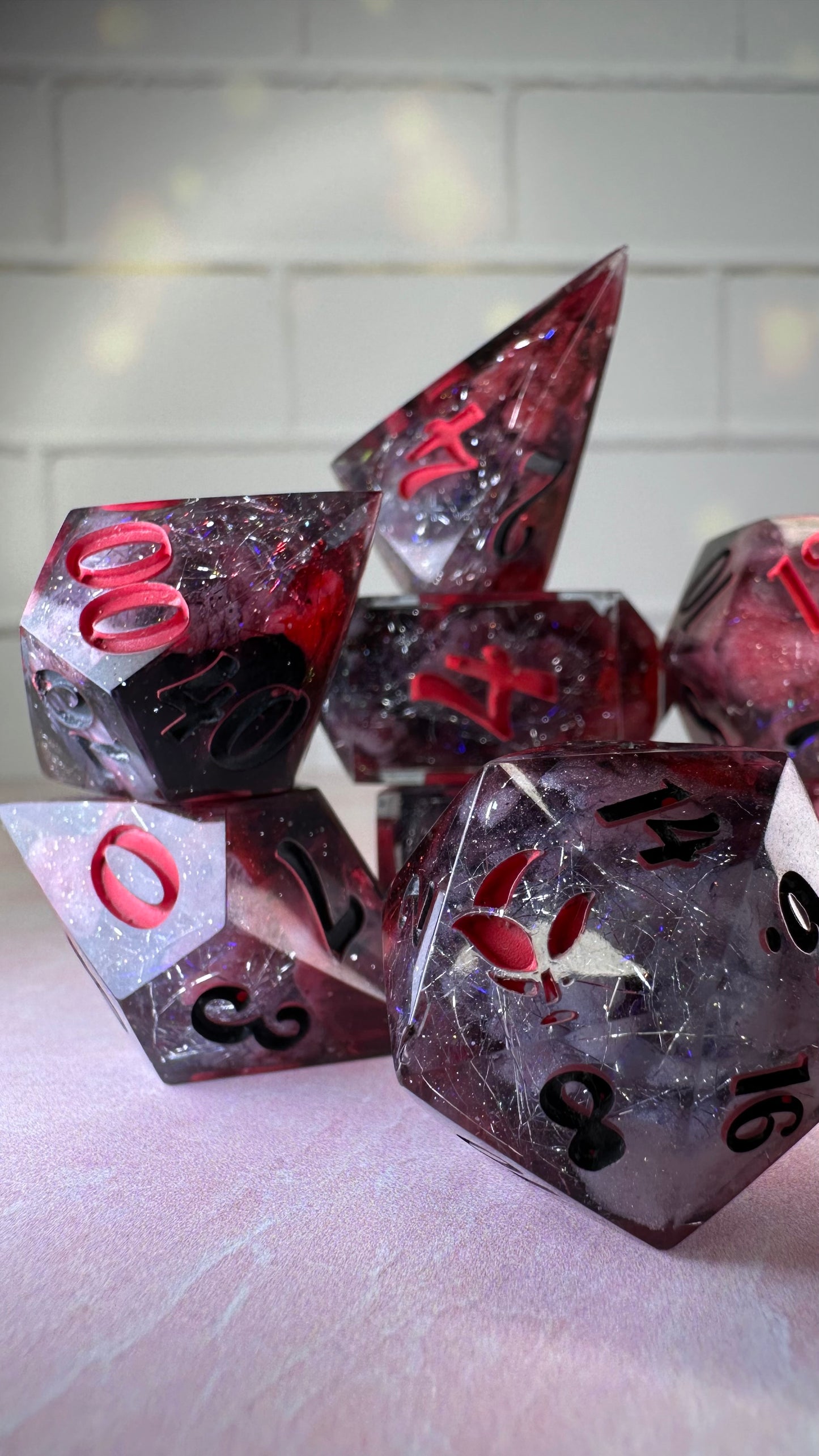 The Stranger -8 piece polyhedral dice set (Large)
