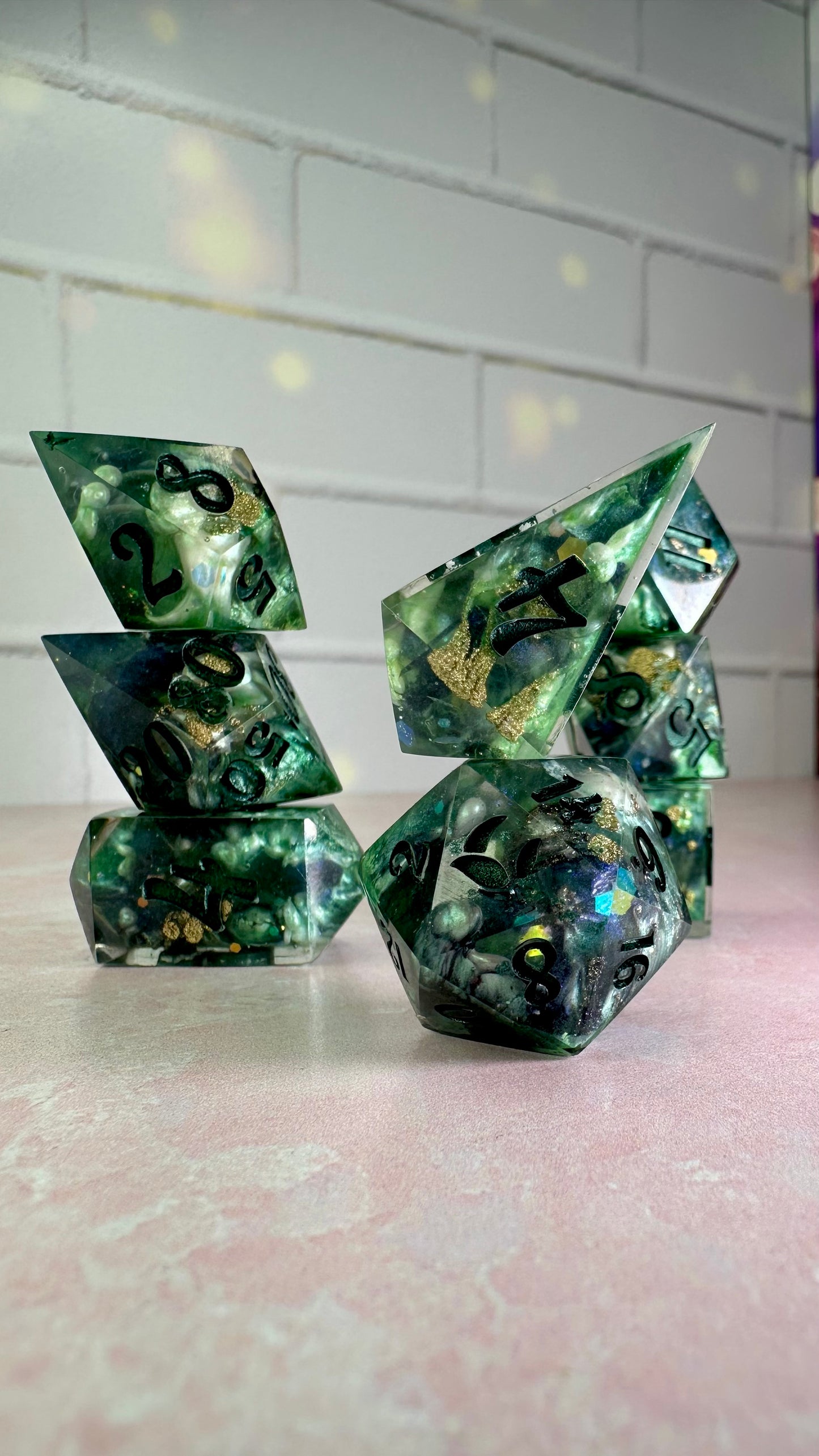 Rio Vidal-8 piece polyhedral dice set (Large)