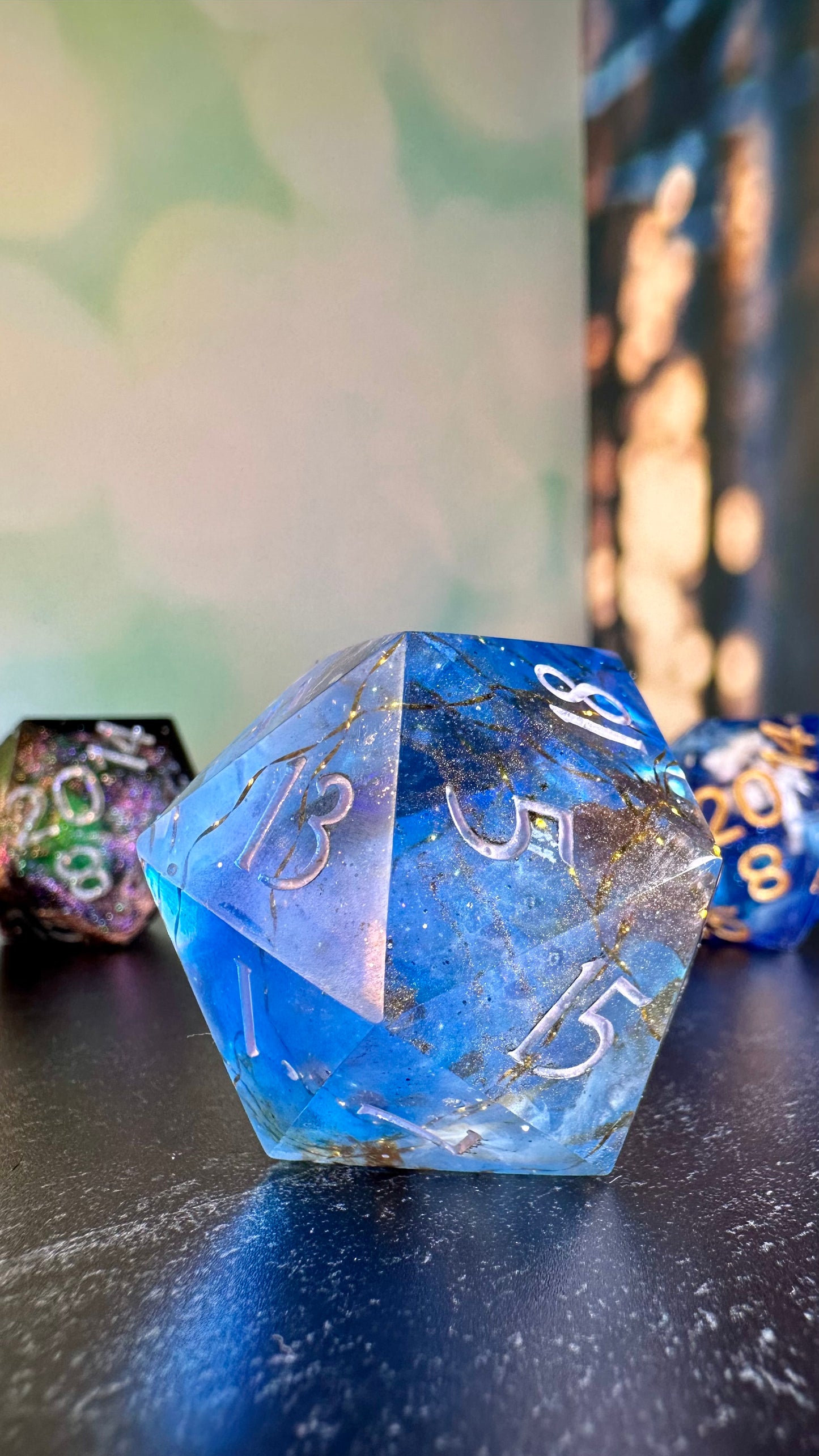 Hades Wish- 40 MM Logo d20 Chonk