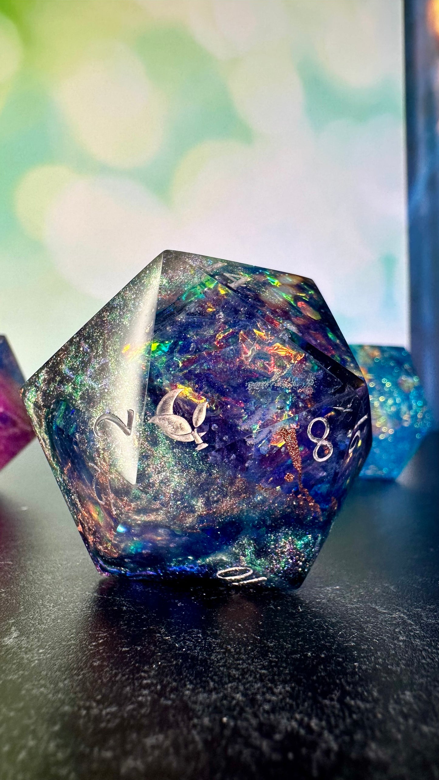 The Cauldron 60 MM Logo d20 Paperweight Chonk (Beta) Pobody's Nerfect
