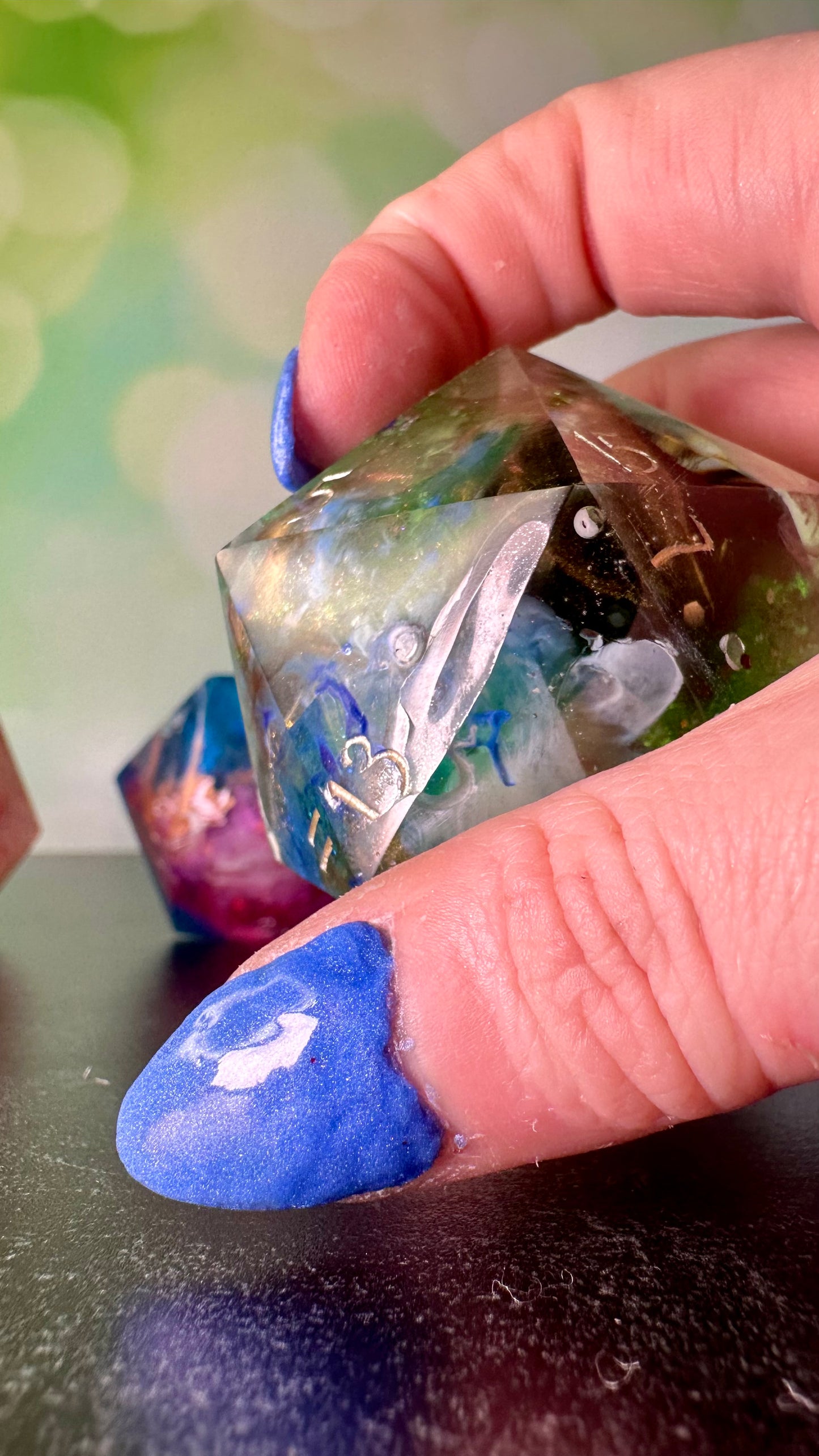 Van Gogh 60 MM Logo d20 Paperweight Chonk (Beta) Pobody's Nerfect
