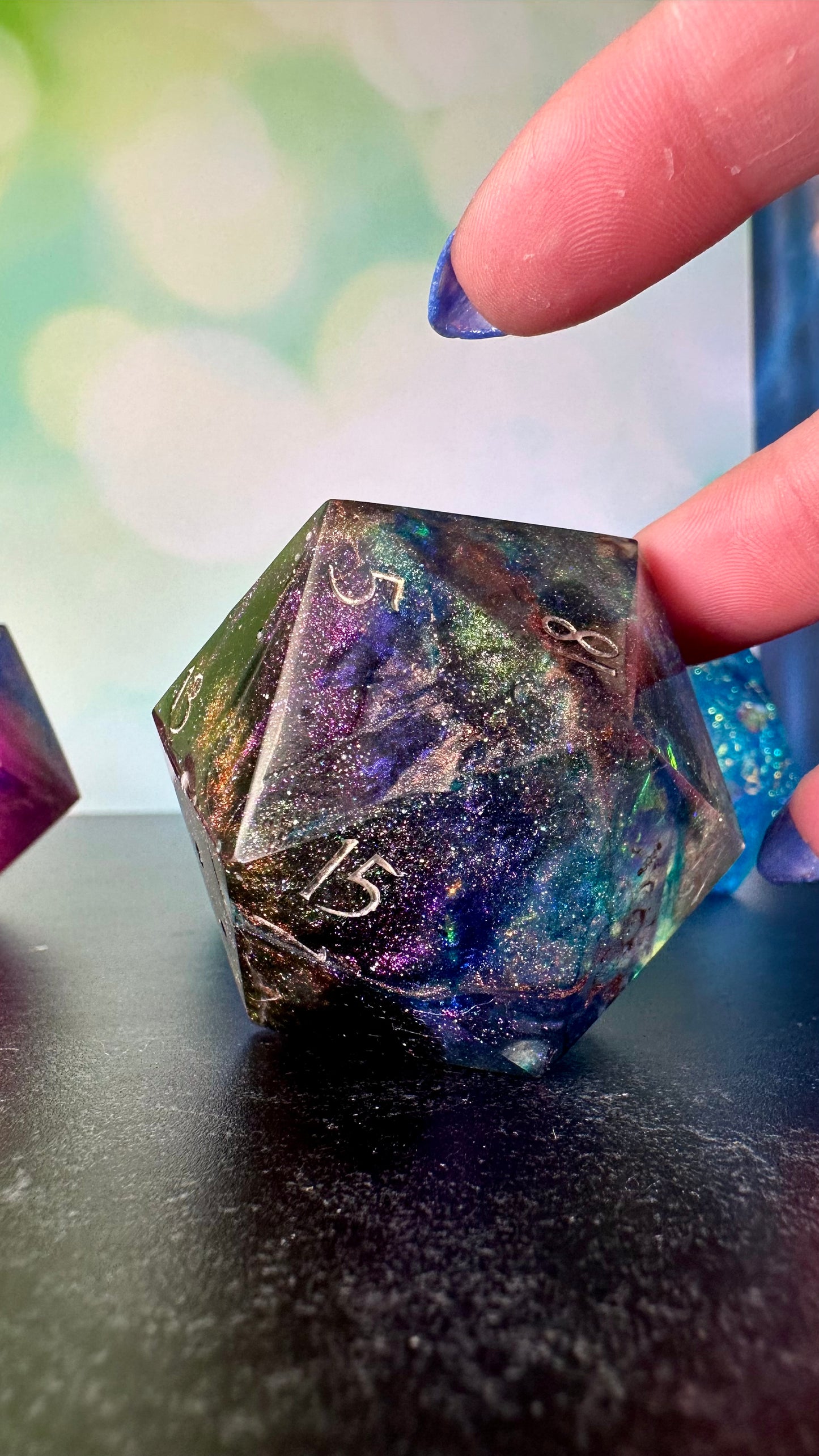 The Cauldron 60 MM Logo d20 Paperweight Chonk (Beta) Pobody's Nerfect