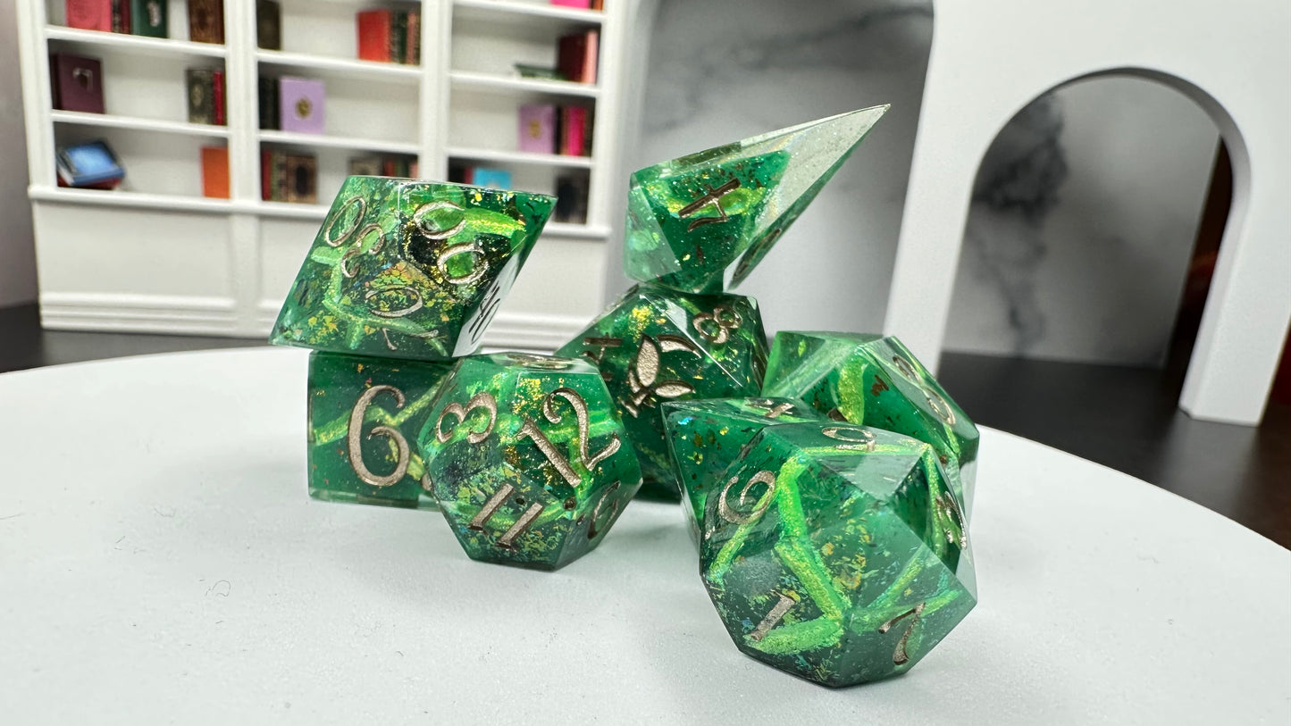 Tamlin's Revenge-8 piece polyhedral dice set