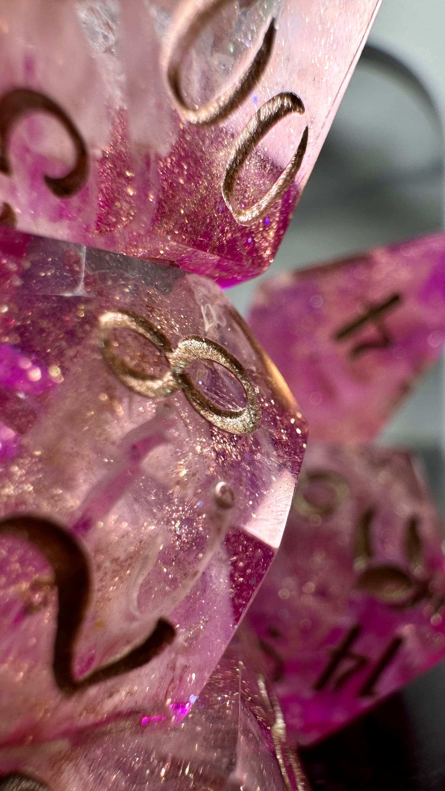 Starfall Dawn- 8 piece polyhedral dice set-Pobody's Nerfect