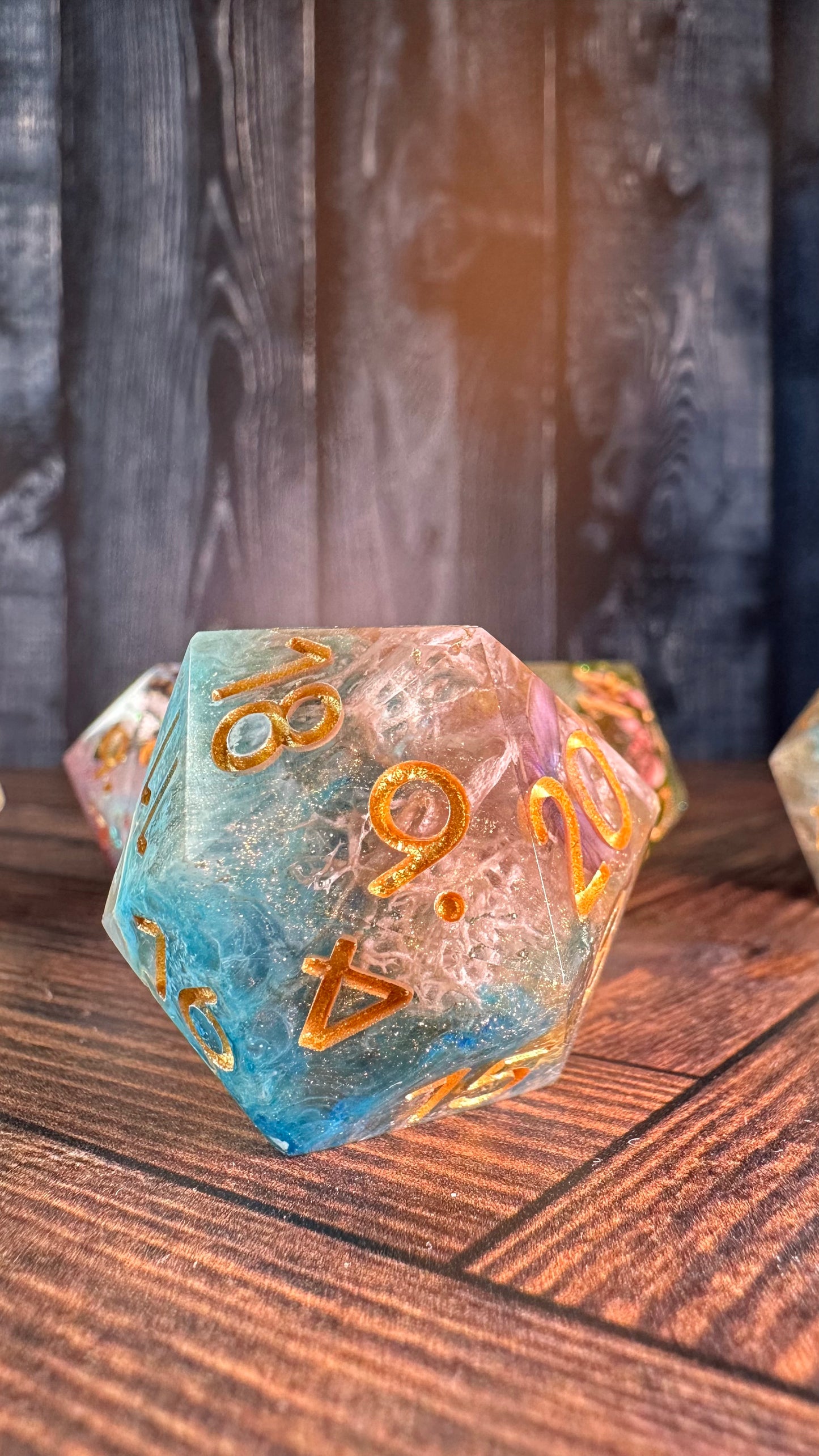 Purple Butterfly- 35 MM Logo d20 Chonk-Pobody’s Nerfect