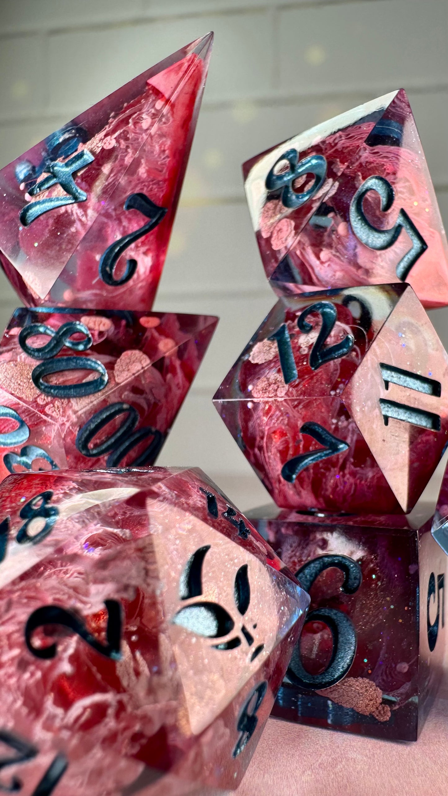 Billy Maximoff-8 piece polyhedral dice set (Large)